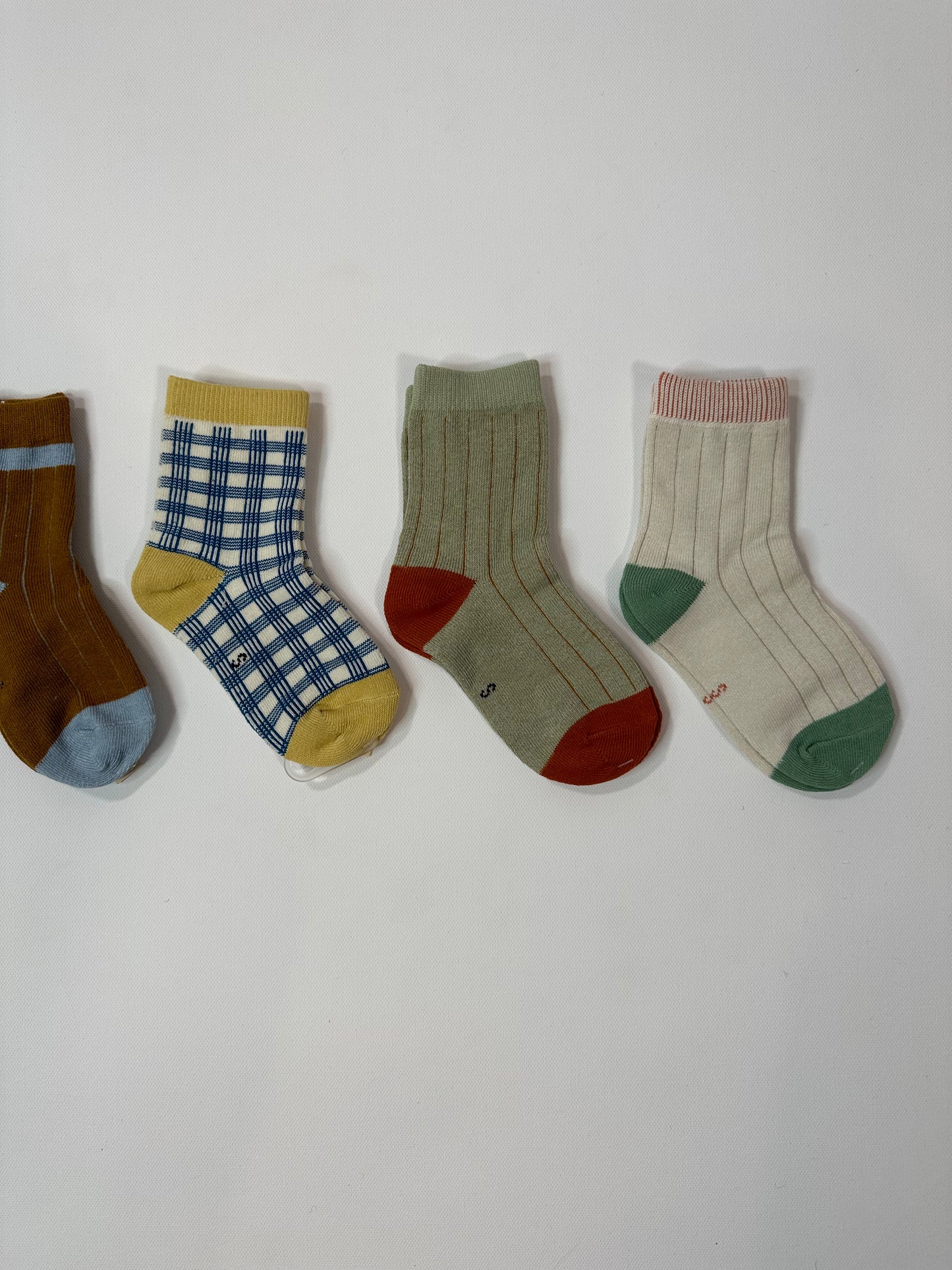 Multicolor Neutral stripes Socks (5 Pairs)