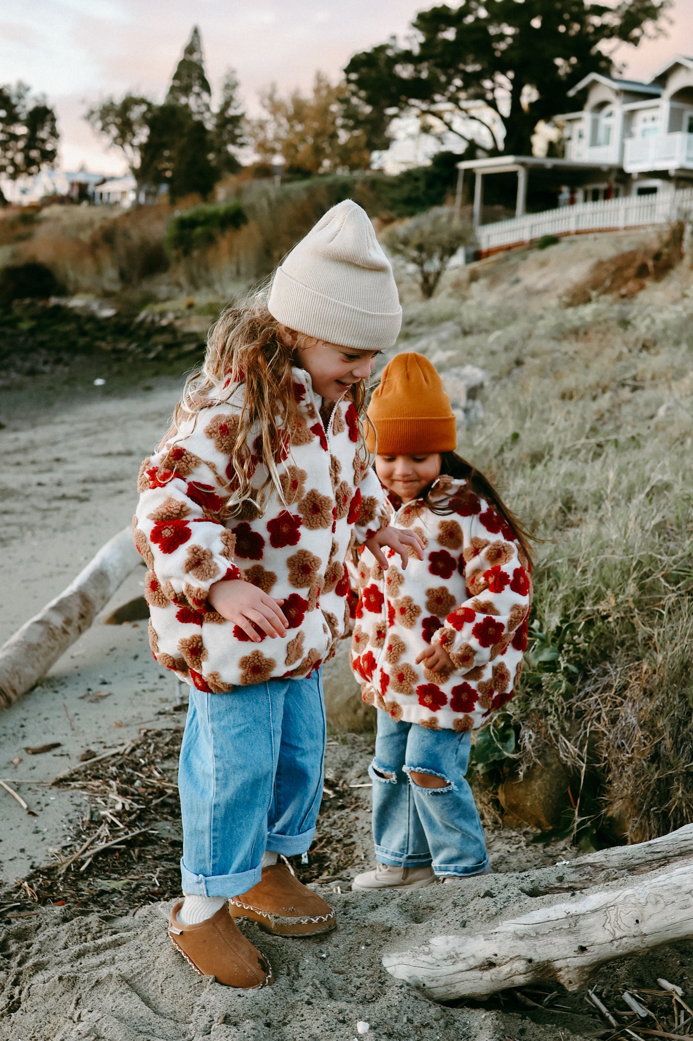 Floral Dreams Sherpa Jacket