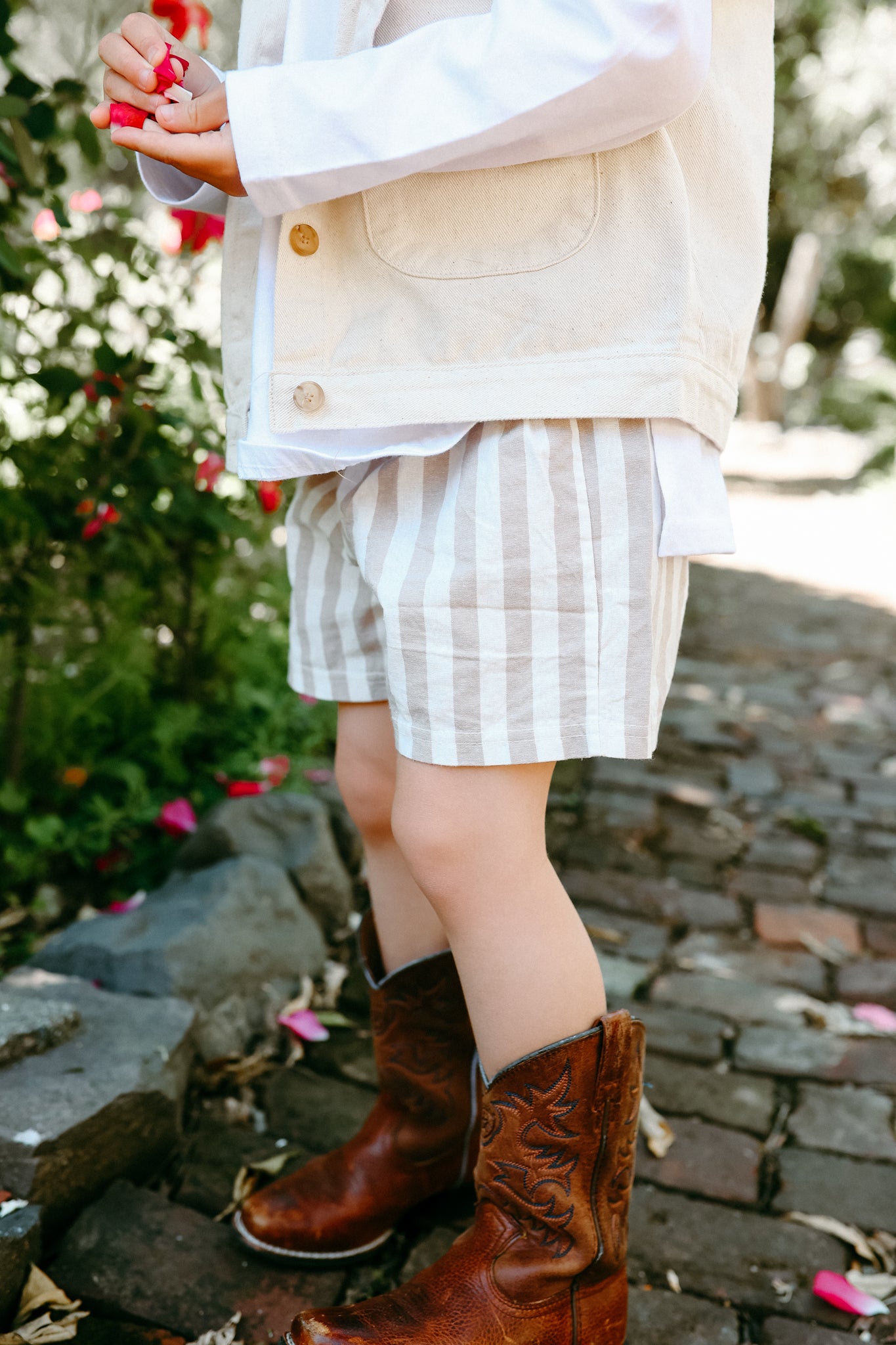 Striped Summer Shorts