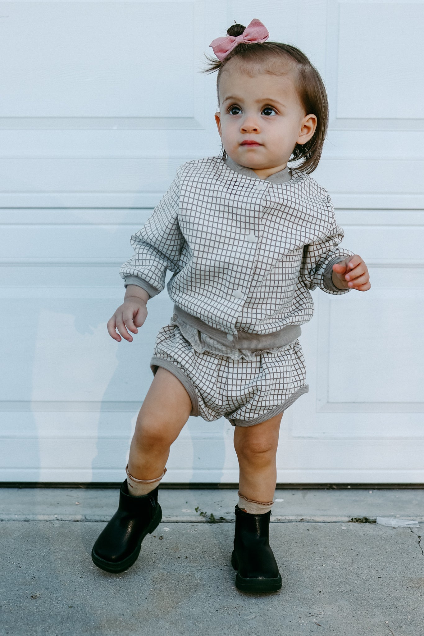 Gingham Checker 2 Piece Set