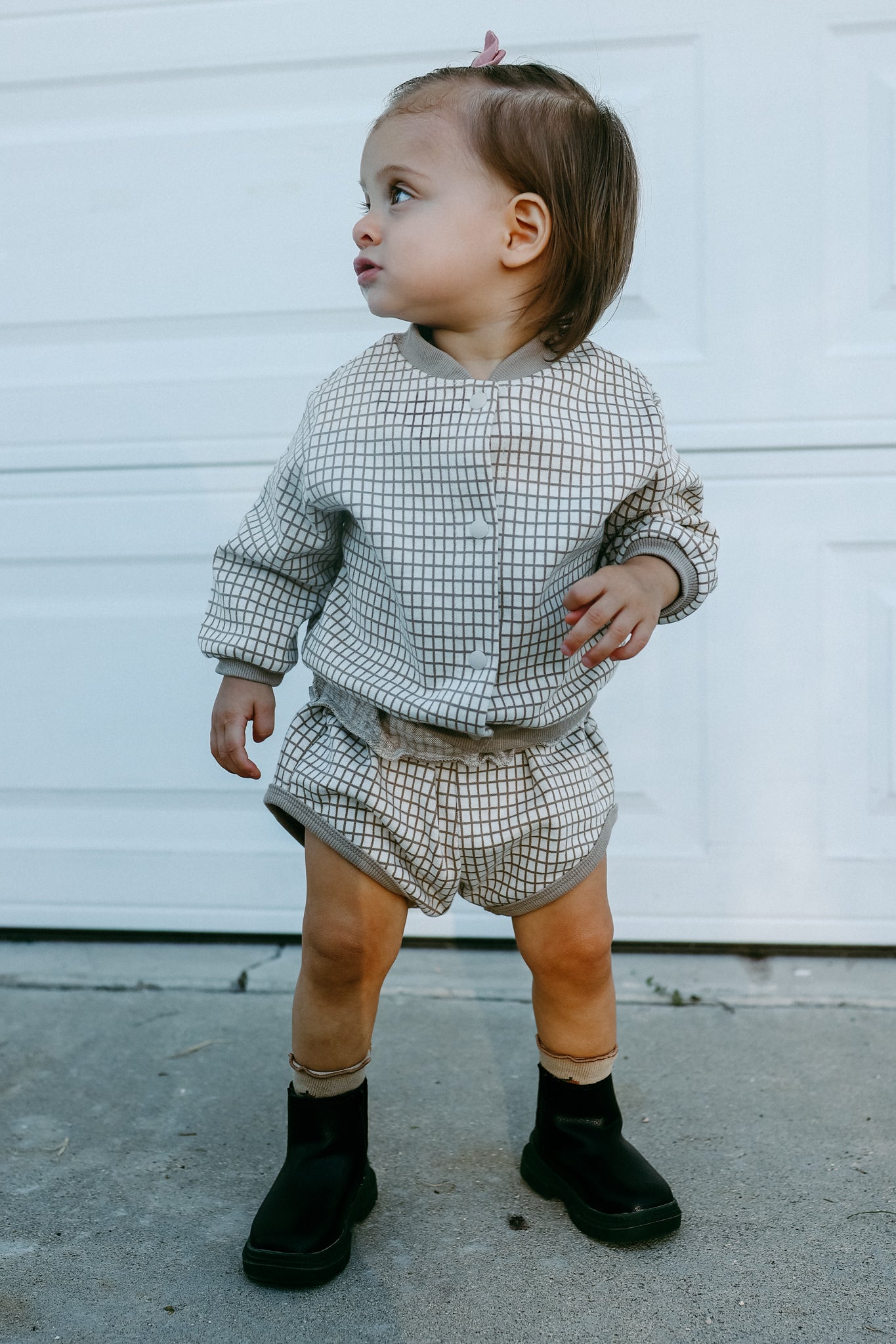 Gingham Checker 2 Piece Set