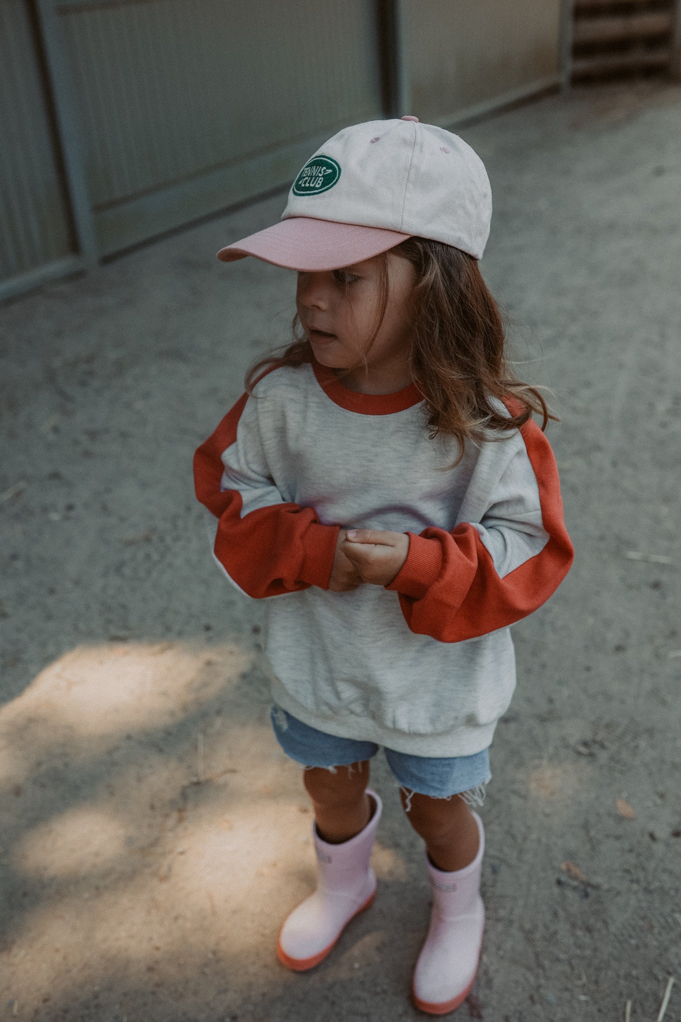 Multicolor Sleeve Sweatshirt