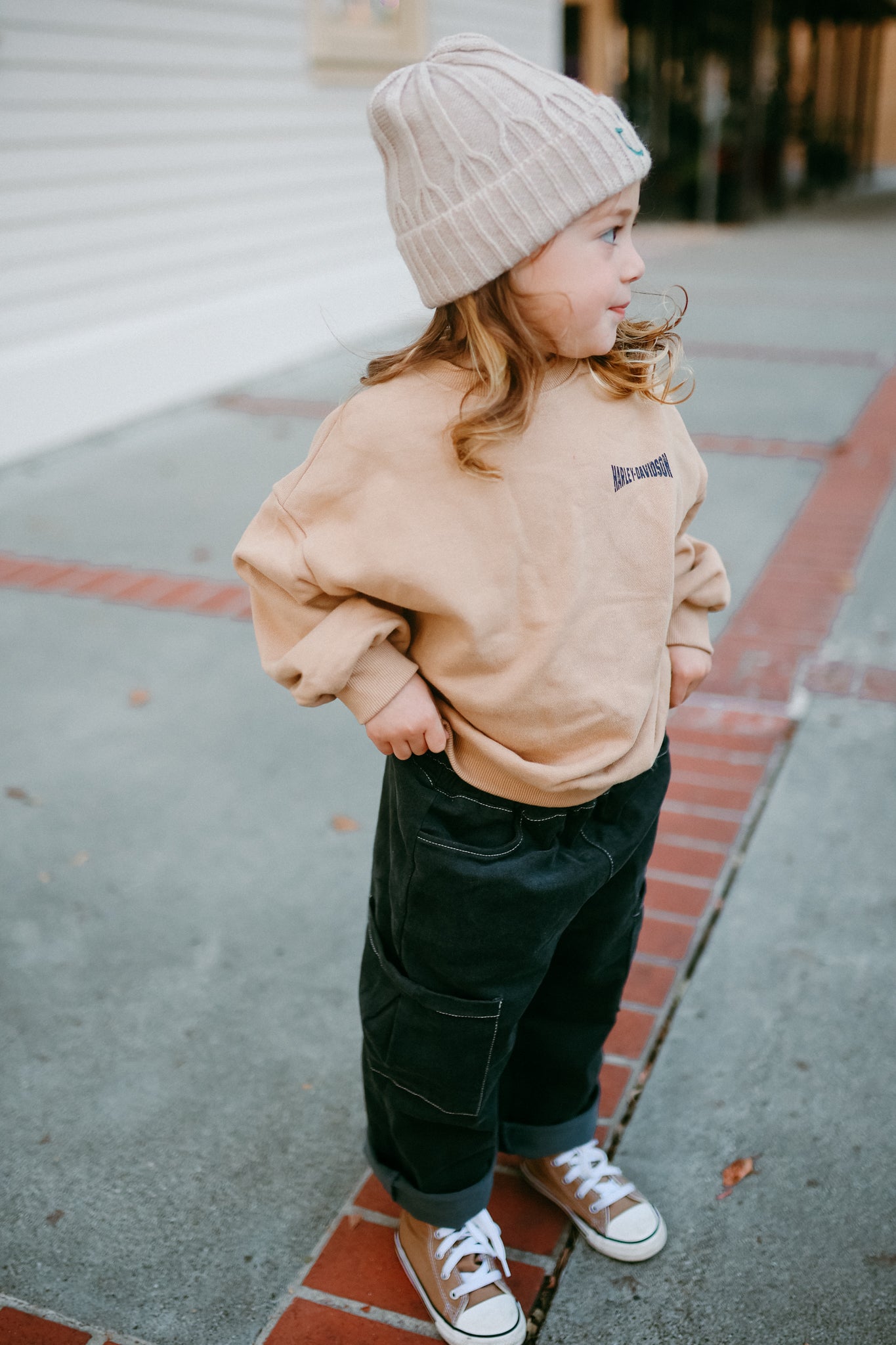 Harley Davidson Vintage Look Sweatshirt