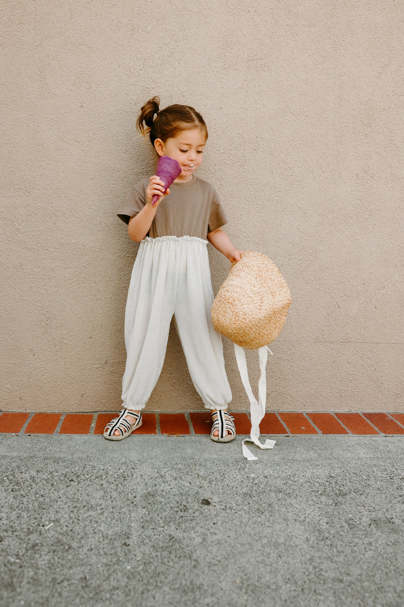 Two Tone Girls Jumpsuit