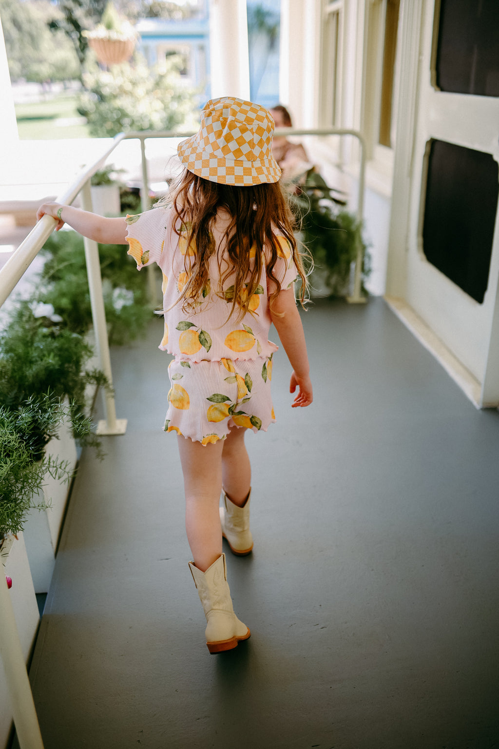 Lemons Ribbed Summer Cotton Sets *Runs Small*