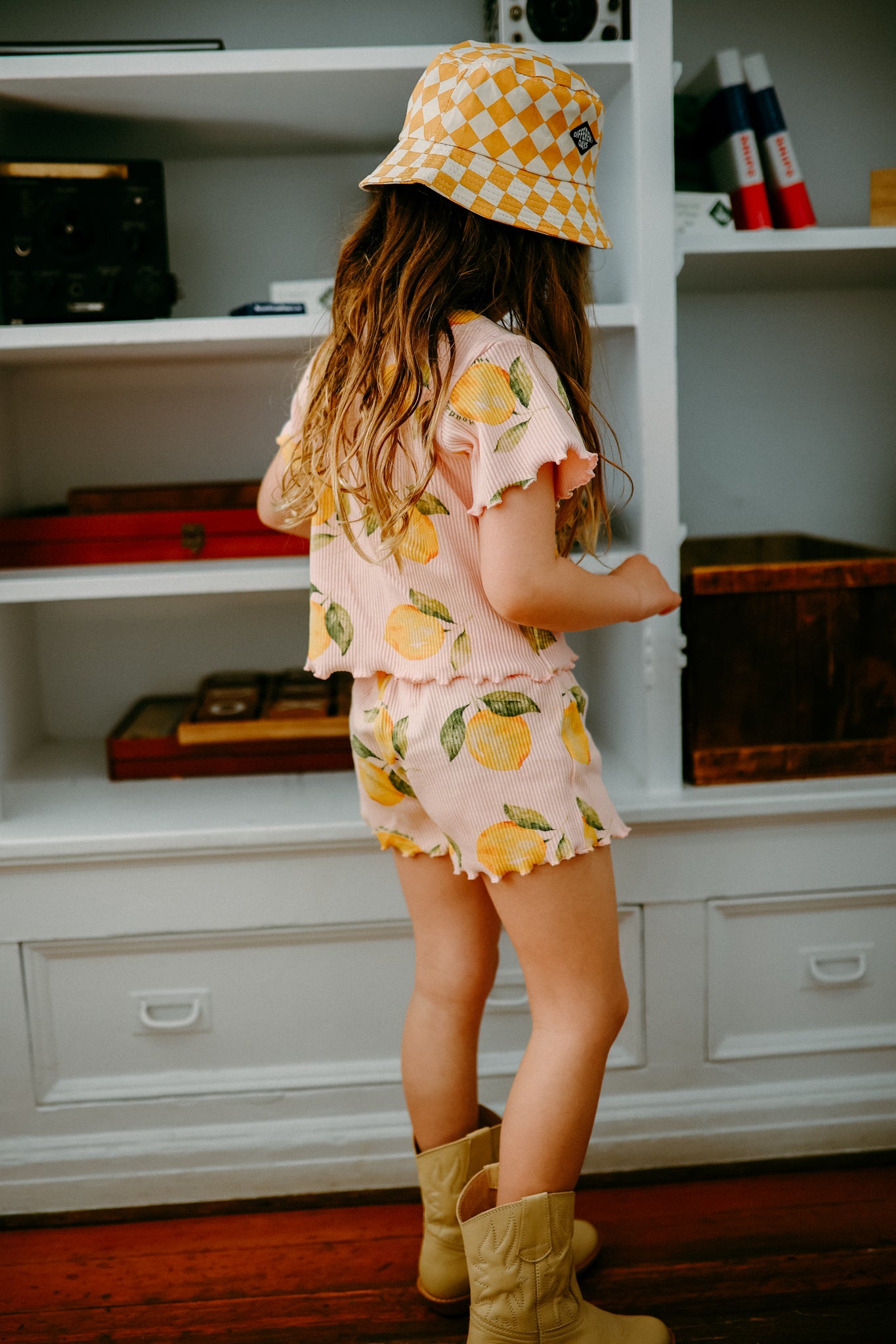Lemons Ribbed Summer Cotton Sets *Runs Small*