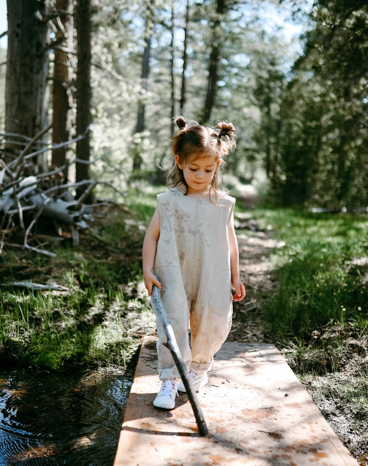 Linen 90s Jumpsuit Overalls