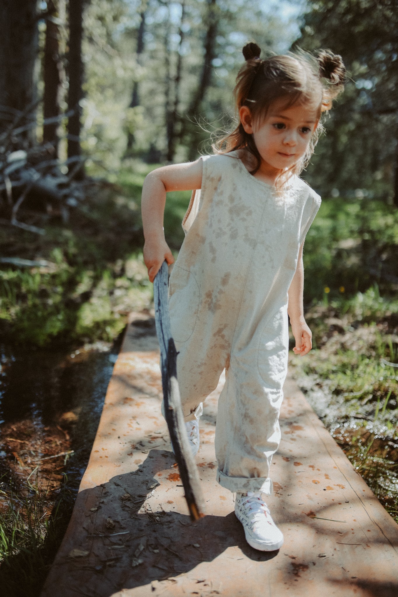 Linen 90s Jumpsuit Overalls