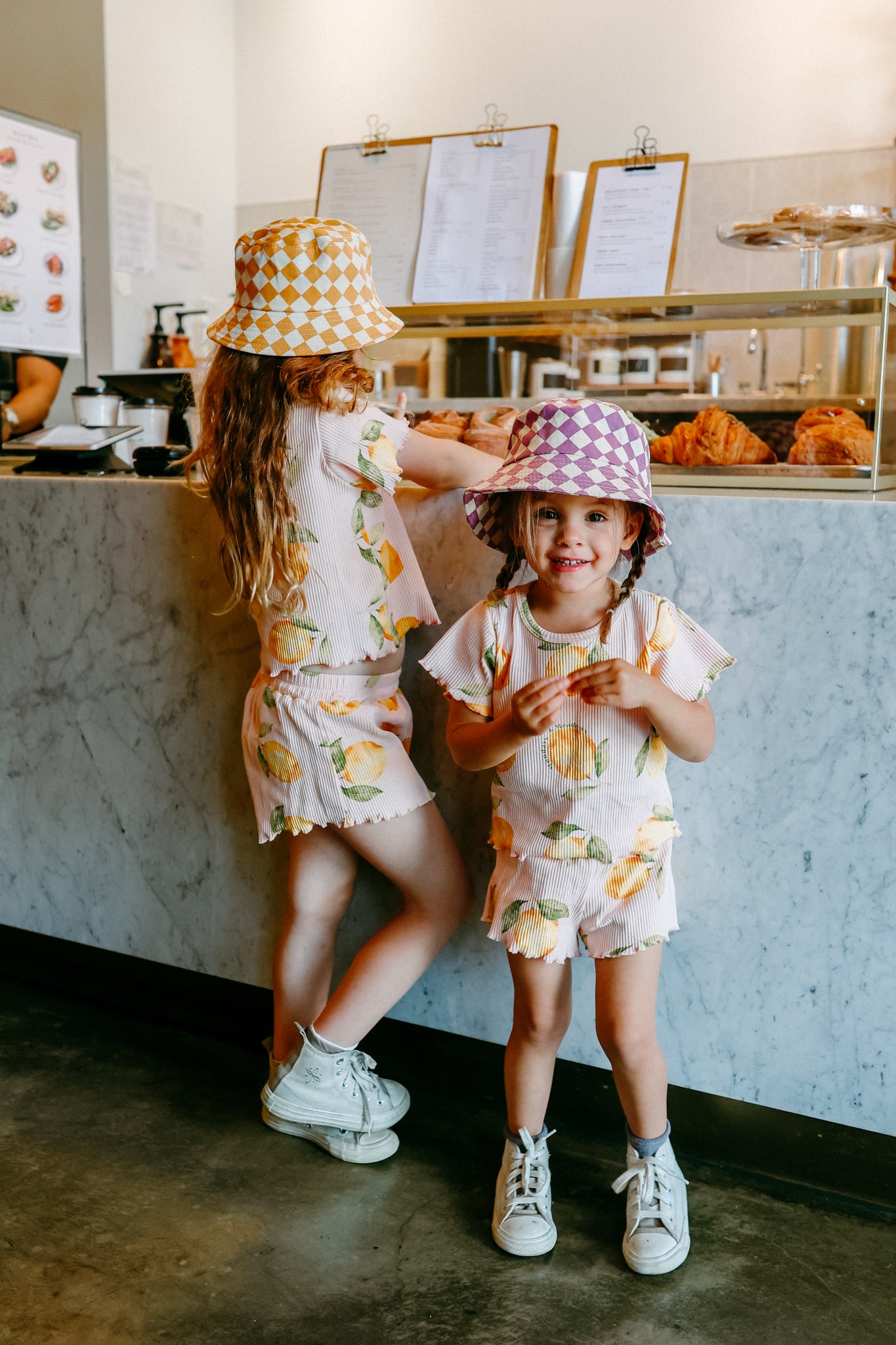 Lemons Ribbed Summer Cotton Sets *Runs Small*