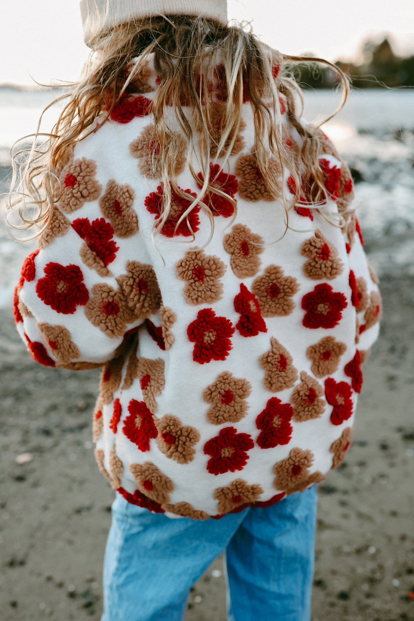 Floral Dreams Sherpa Jacket