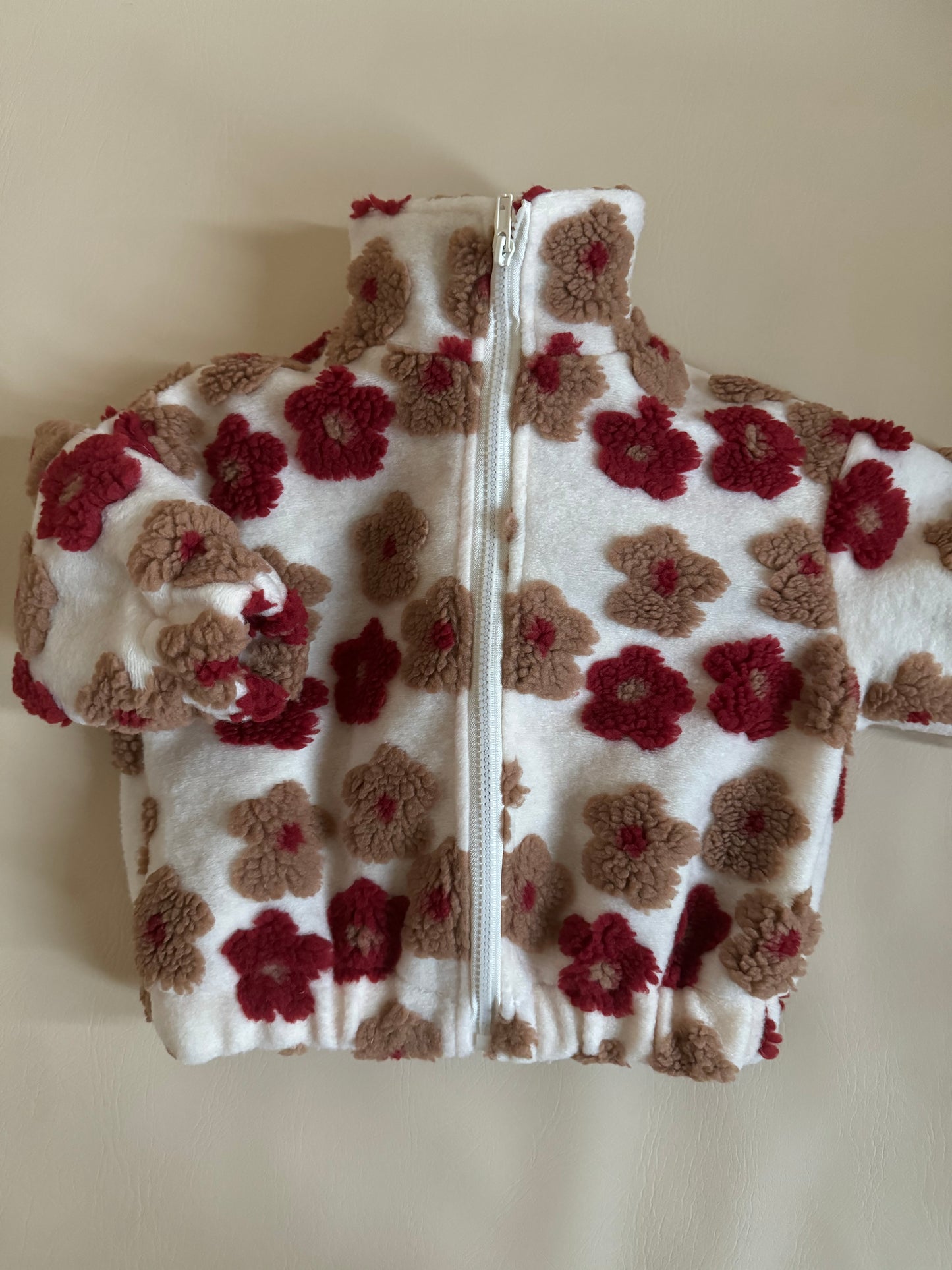 Floral Dreams Sherpa Jacket