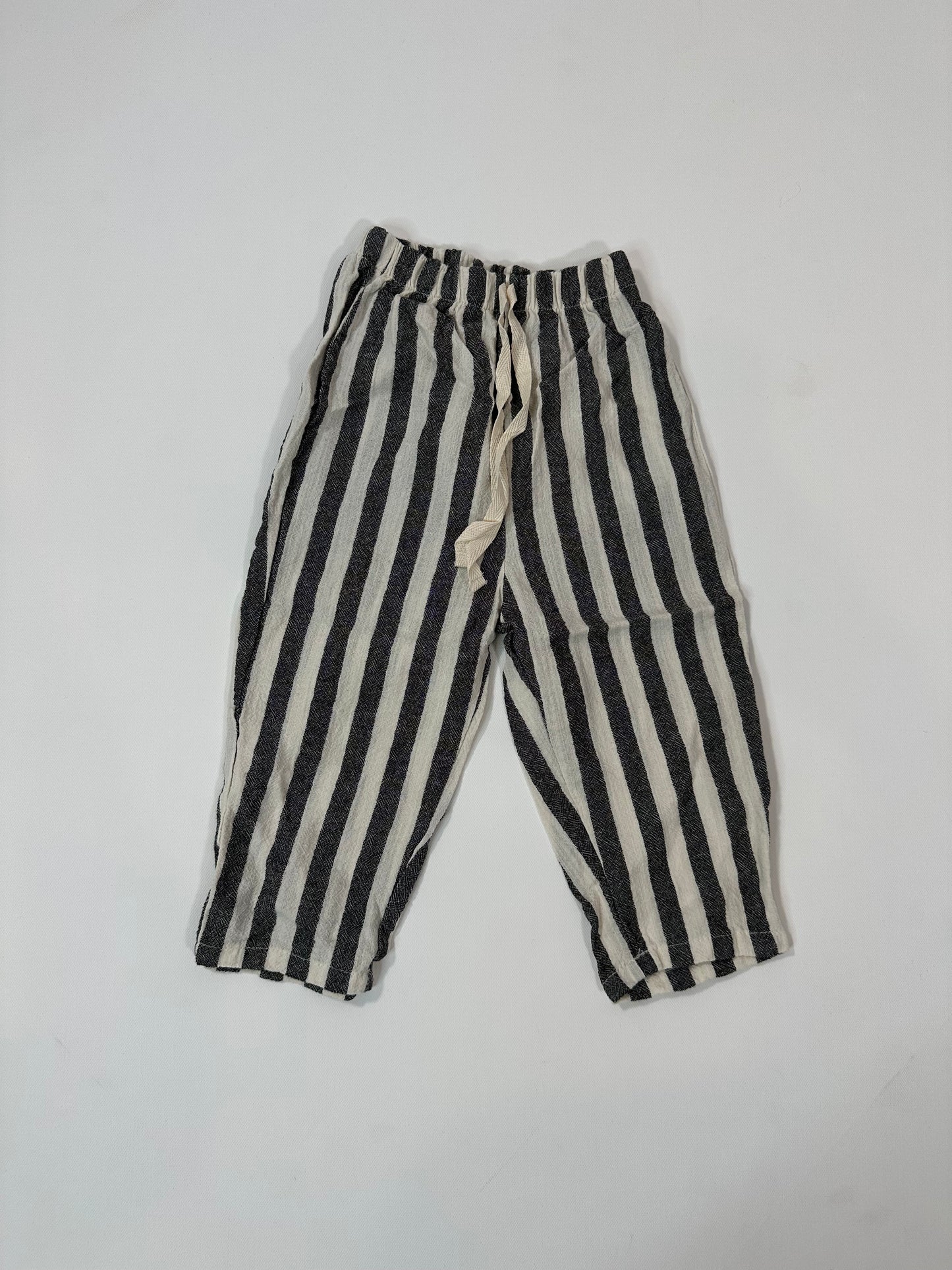 Striped Soft Linen Pants