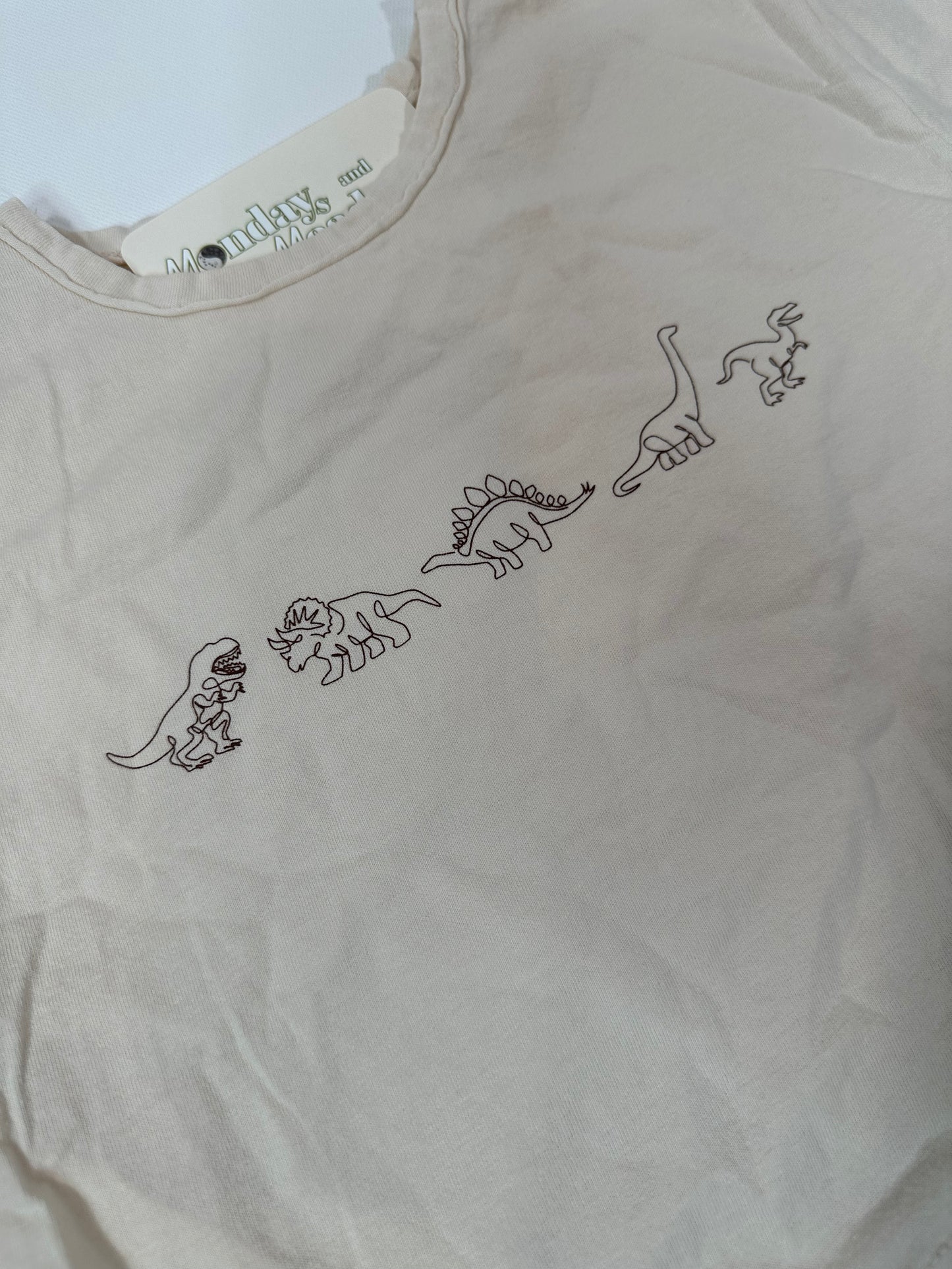 Neutral Dinos Toddler Tshirt