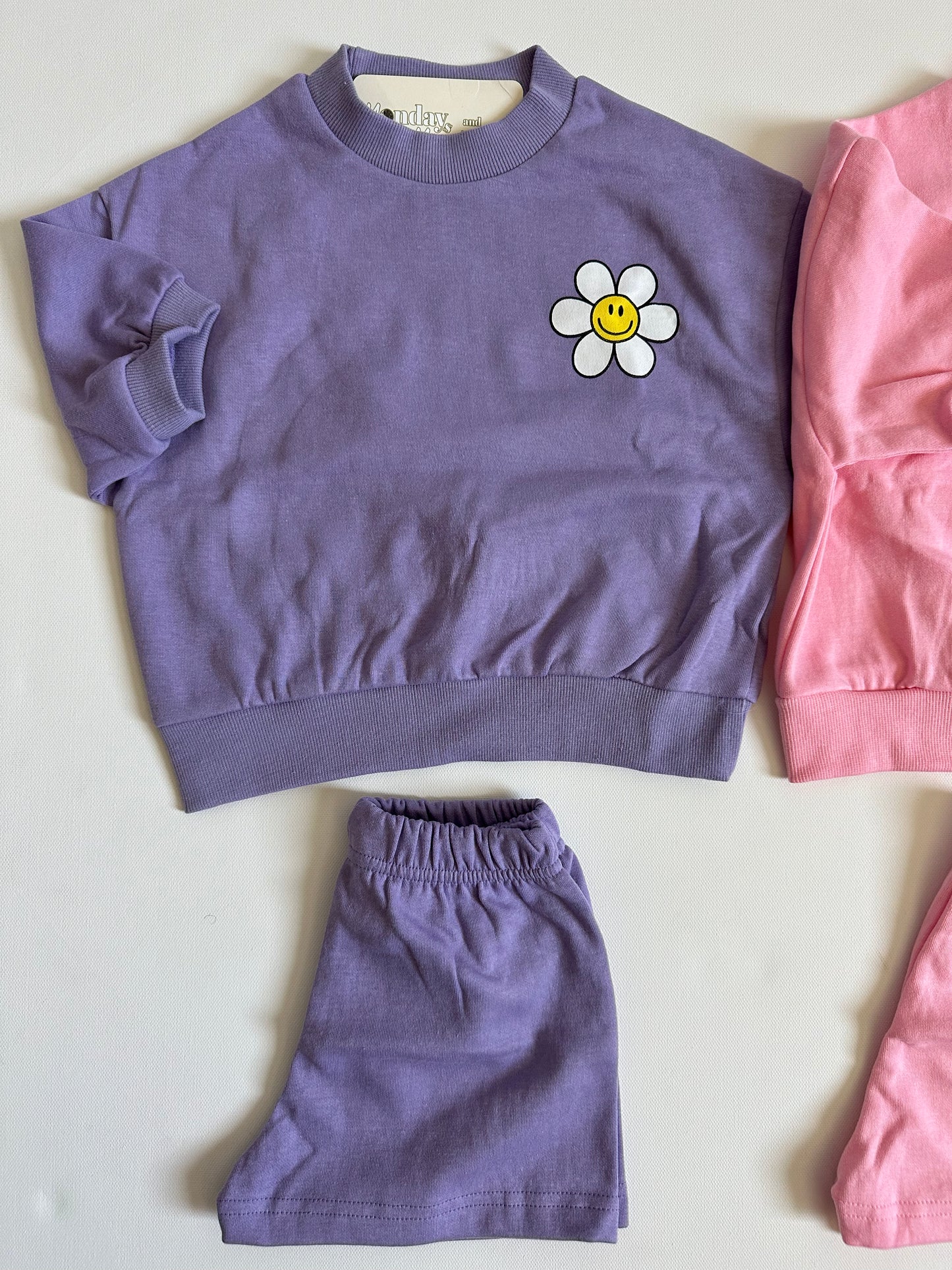 Daisy 3/4 Sleeve Top & Shorts Set