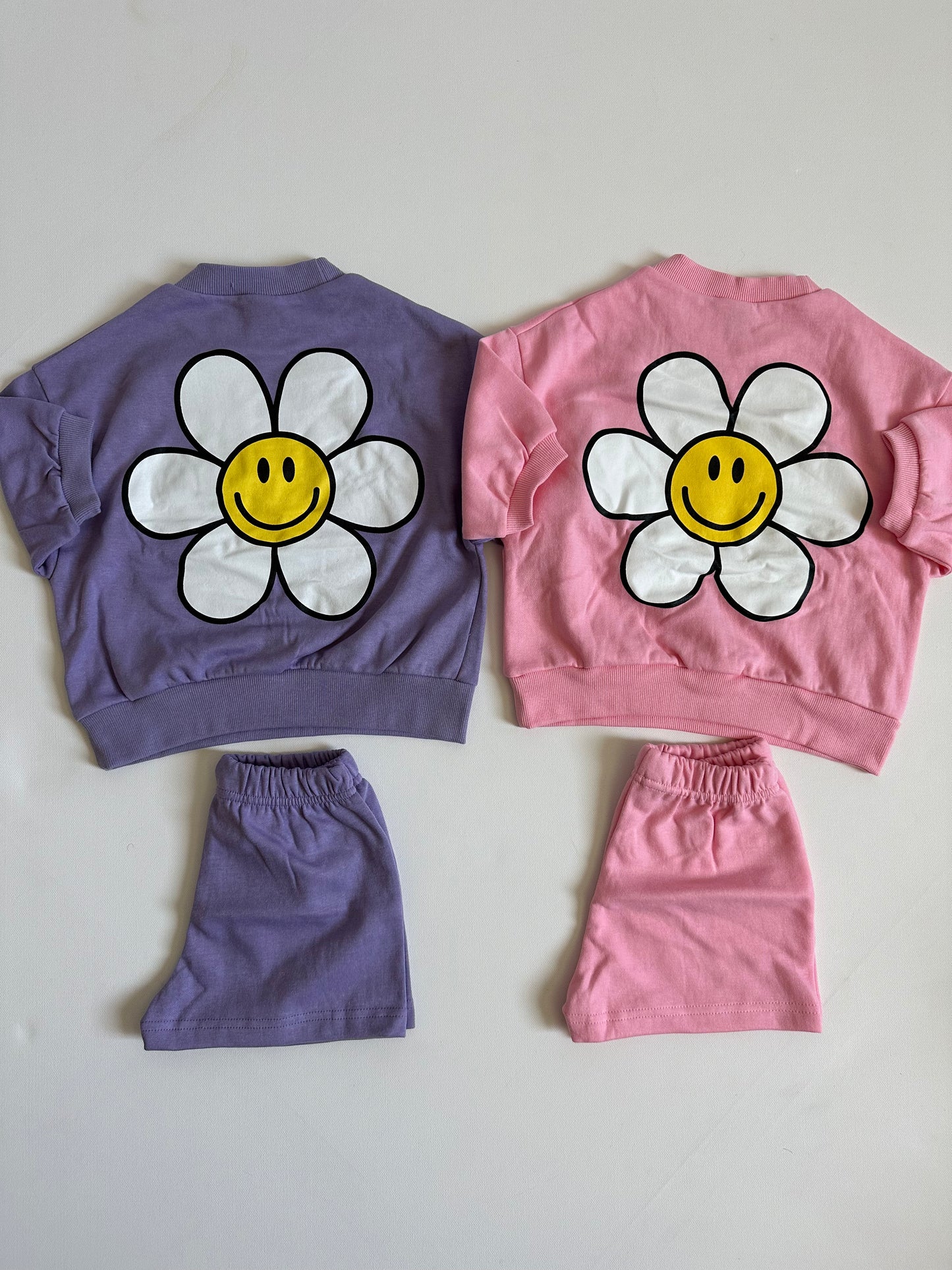 Daisy 3/4 Sleeve Top & Shorts Set