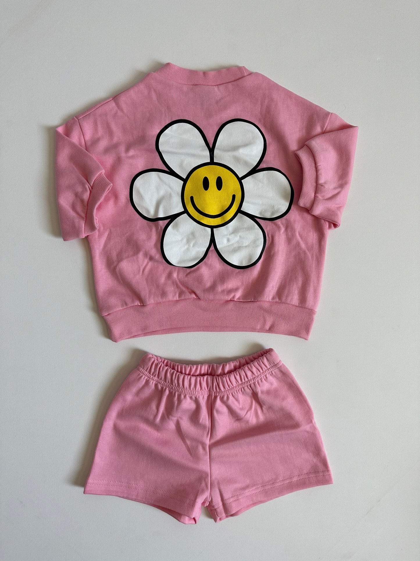 Daisy 3/4 Sleeve Top & Shorts Set