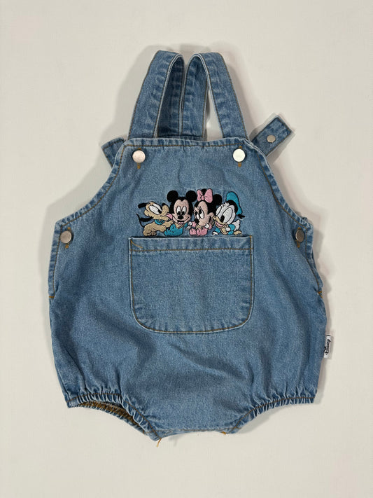 Baby Mickey and Friends Overalls Romper