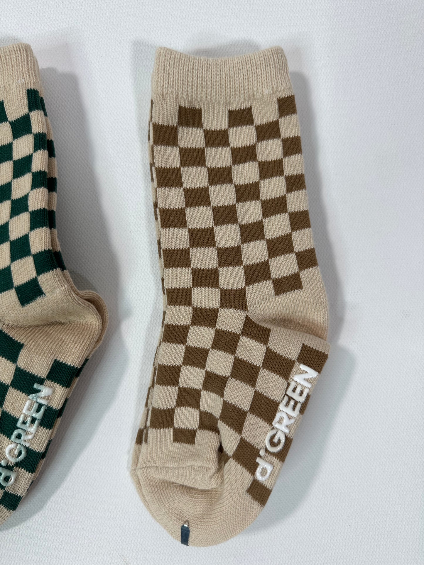 Checkered 3 Pack Toddler Socks