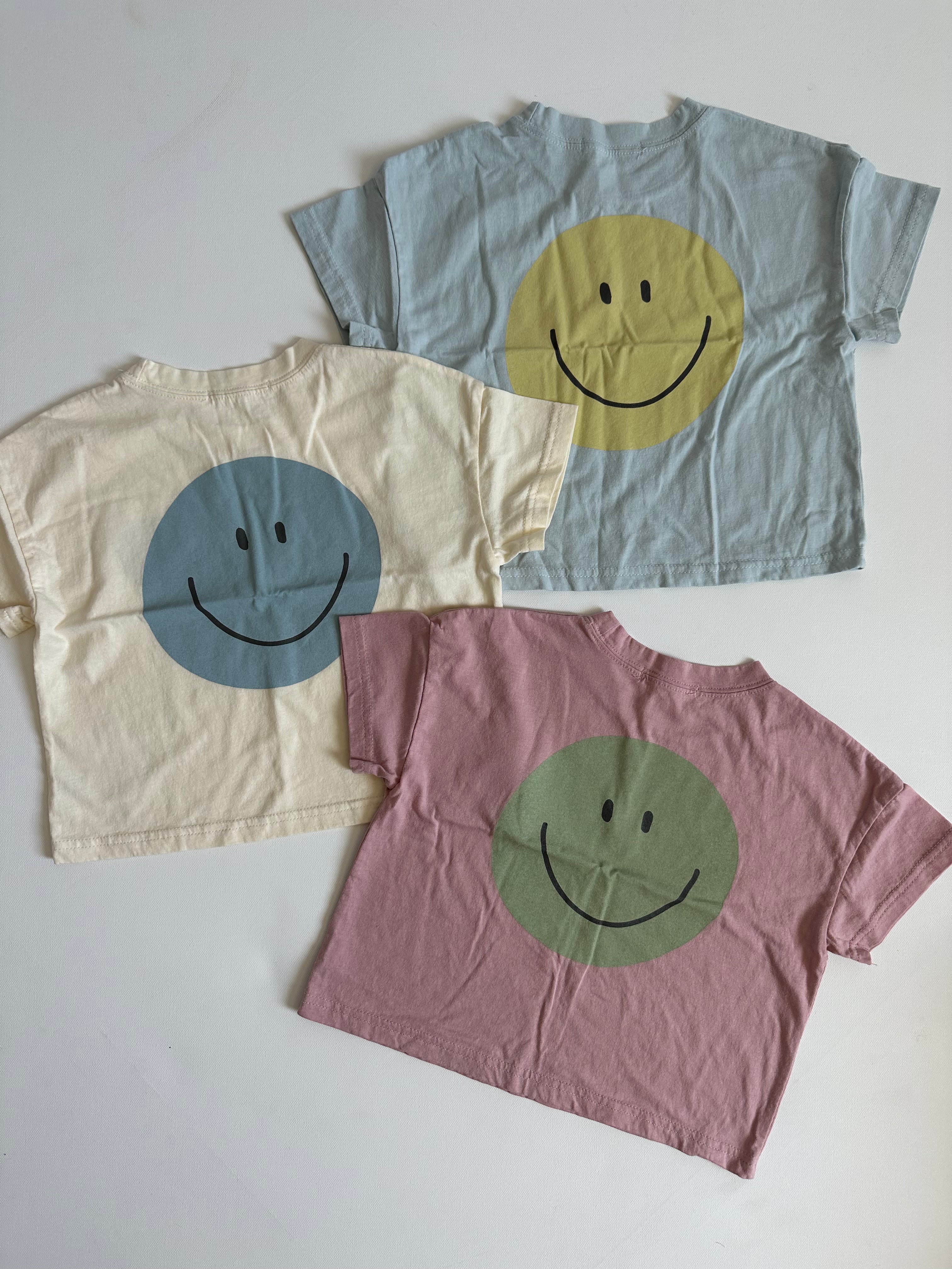 Smiley Face Tshirt (3 Colors)