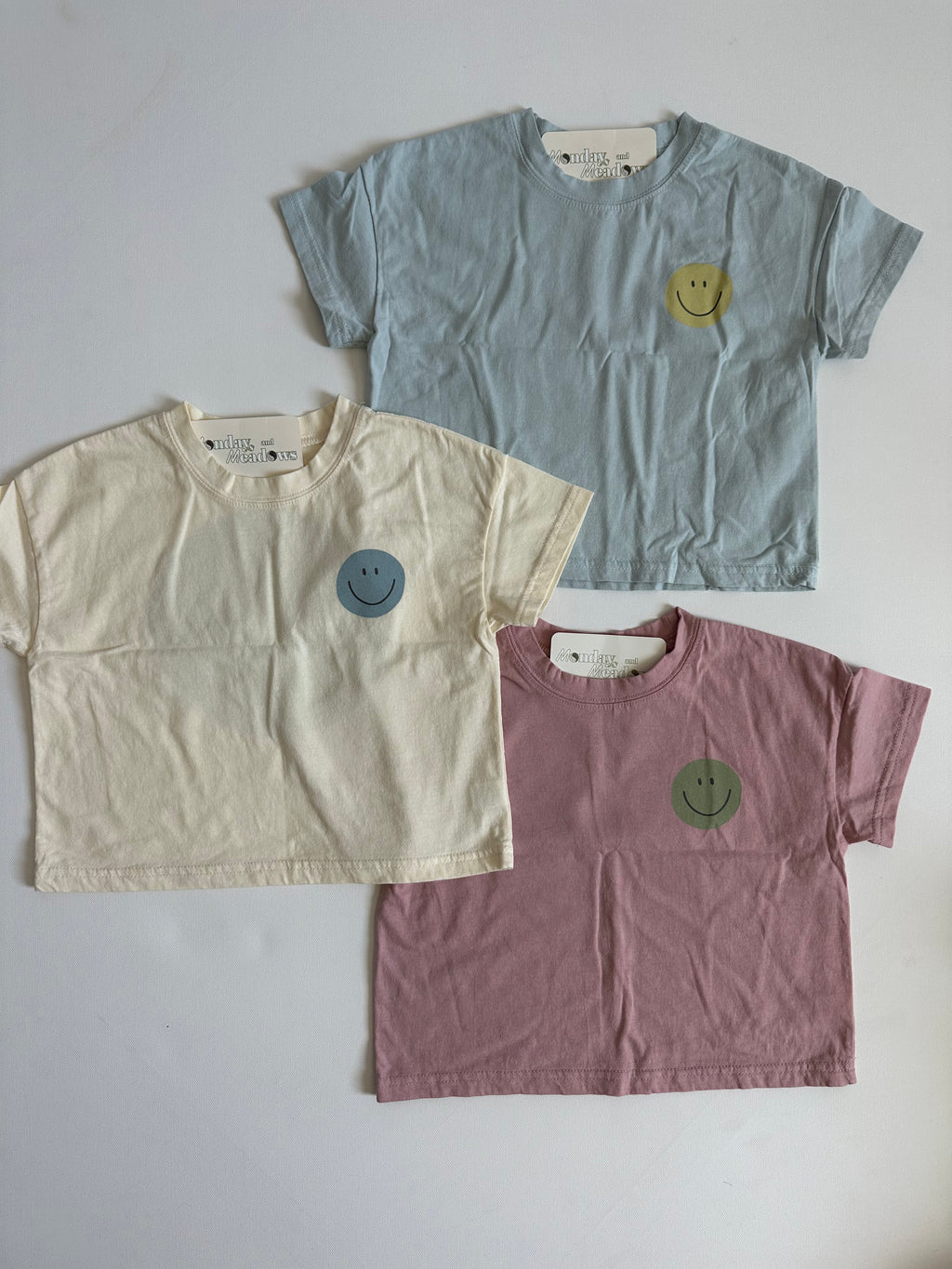 Smiley Face Tshirt (3 Colors)