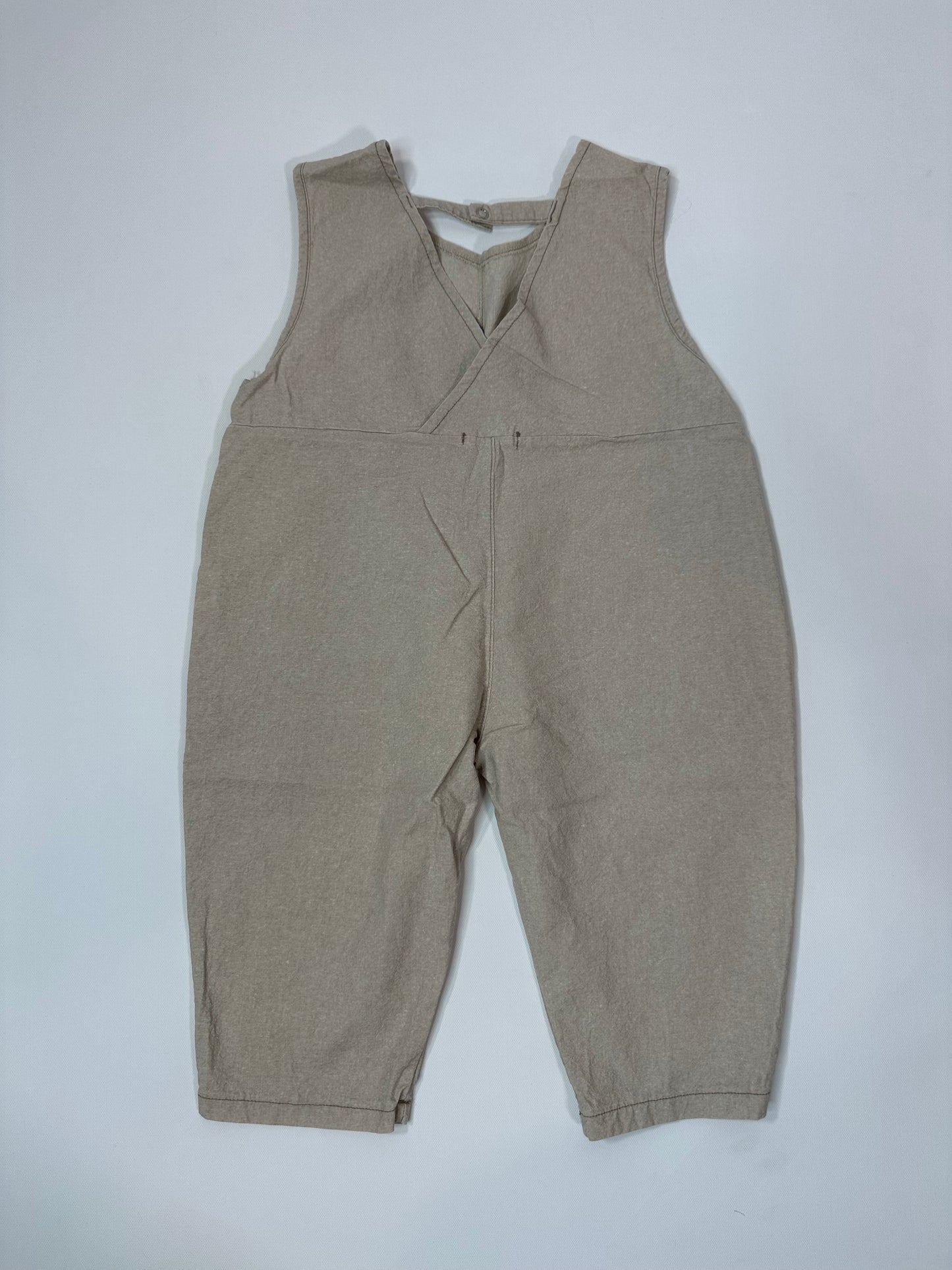 Linen 90s Jumpsuit Overalls