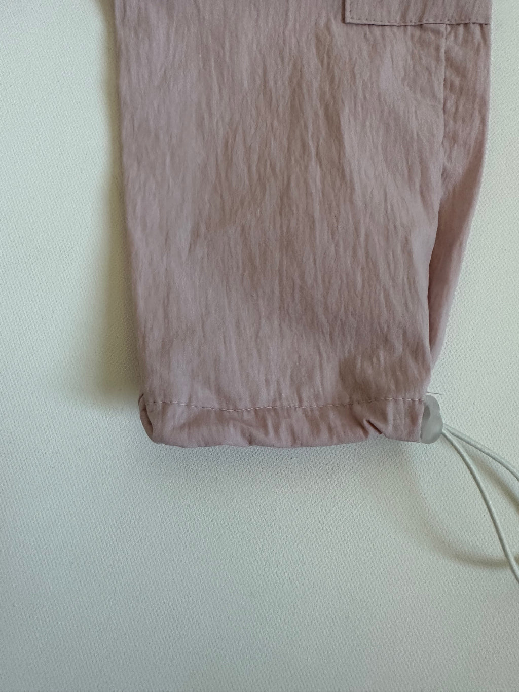 Pink Cargo Pants Adjustable Ankles