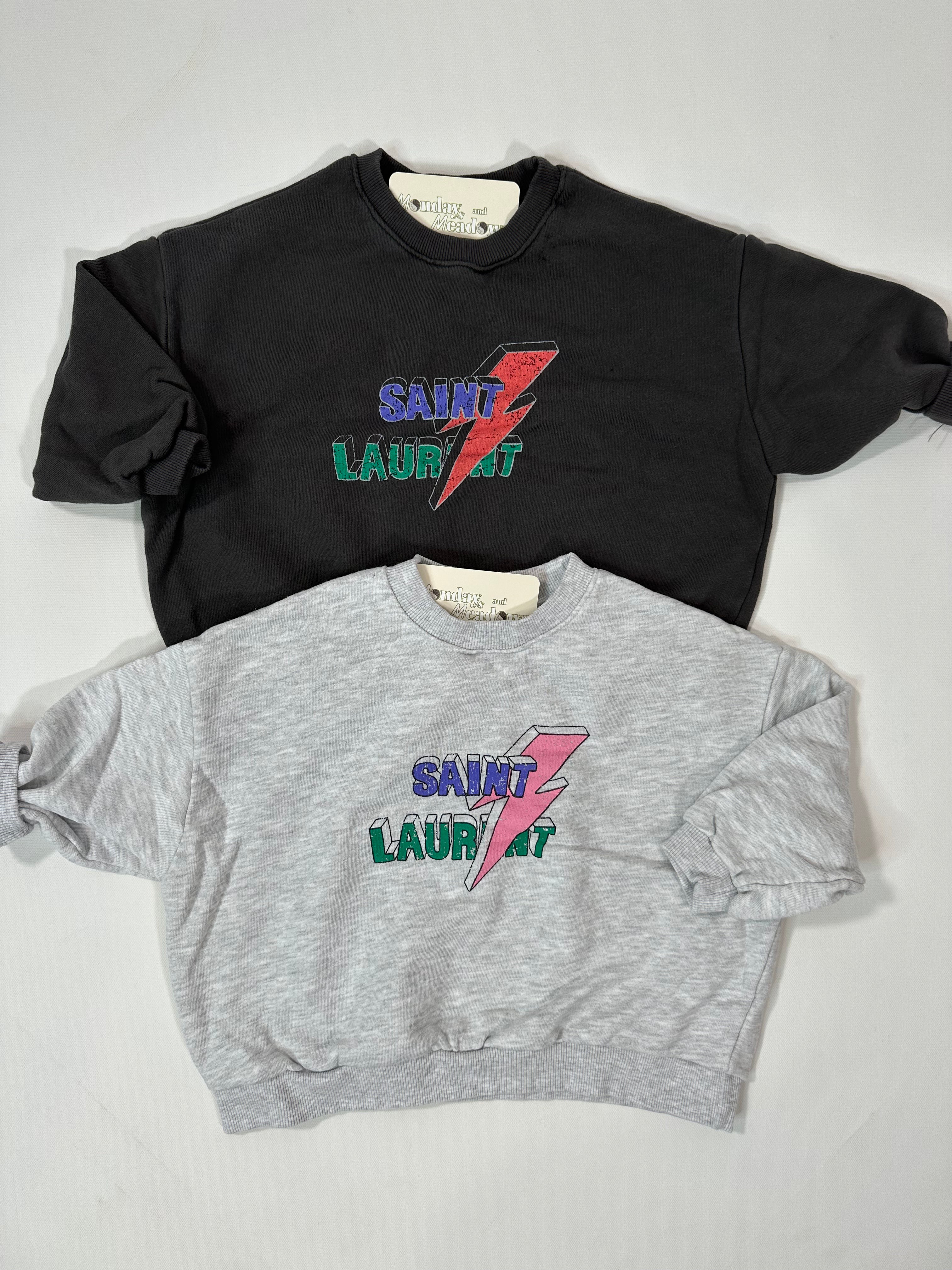St Laurent Mock Sweatshirt