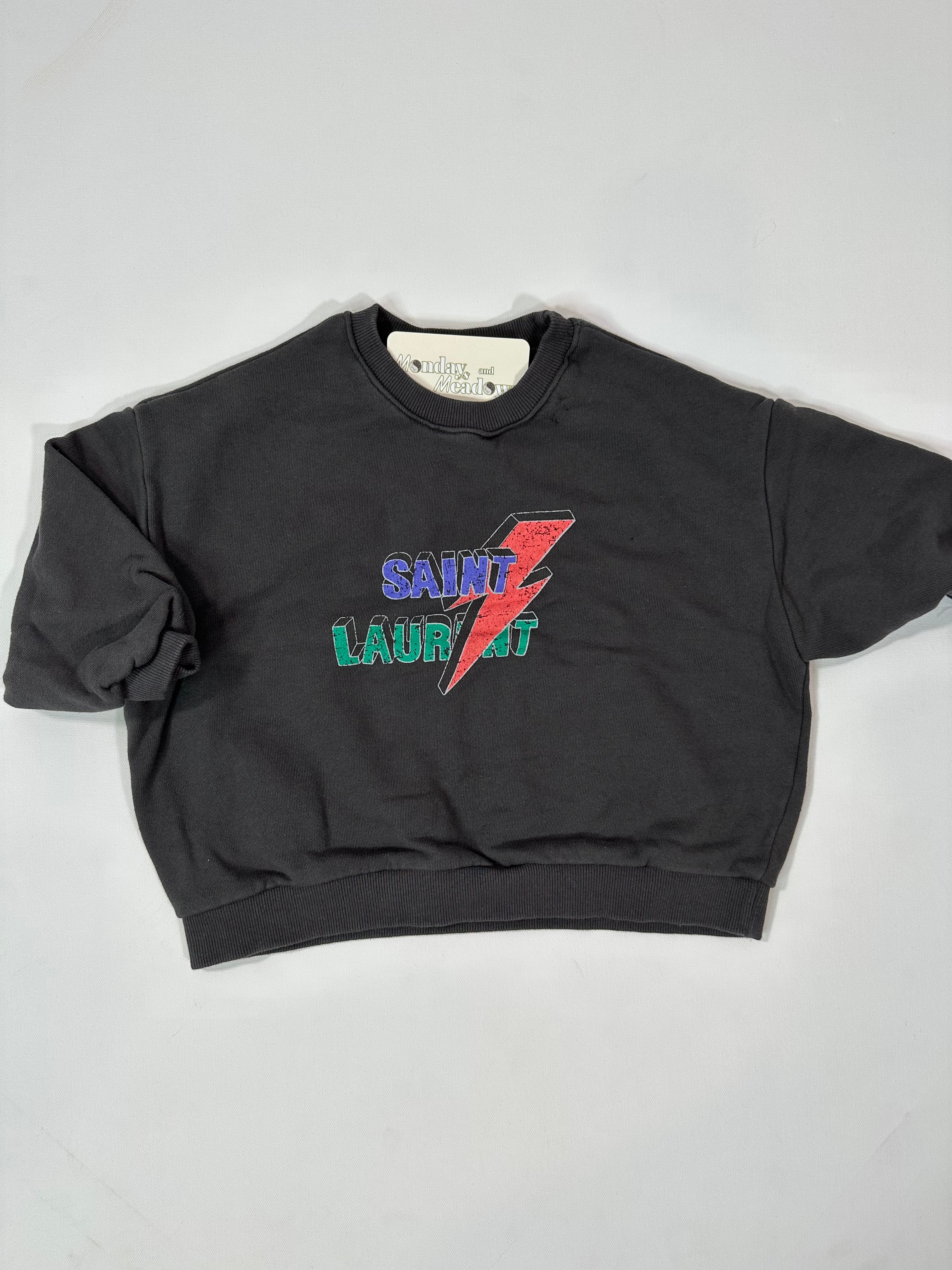 St Laurent Mock Sweatshirt