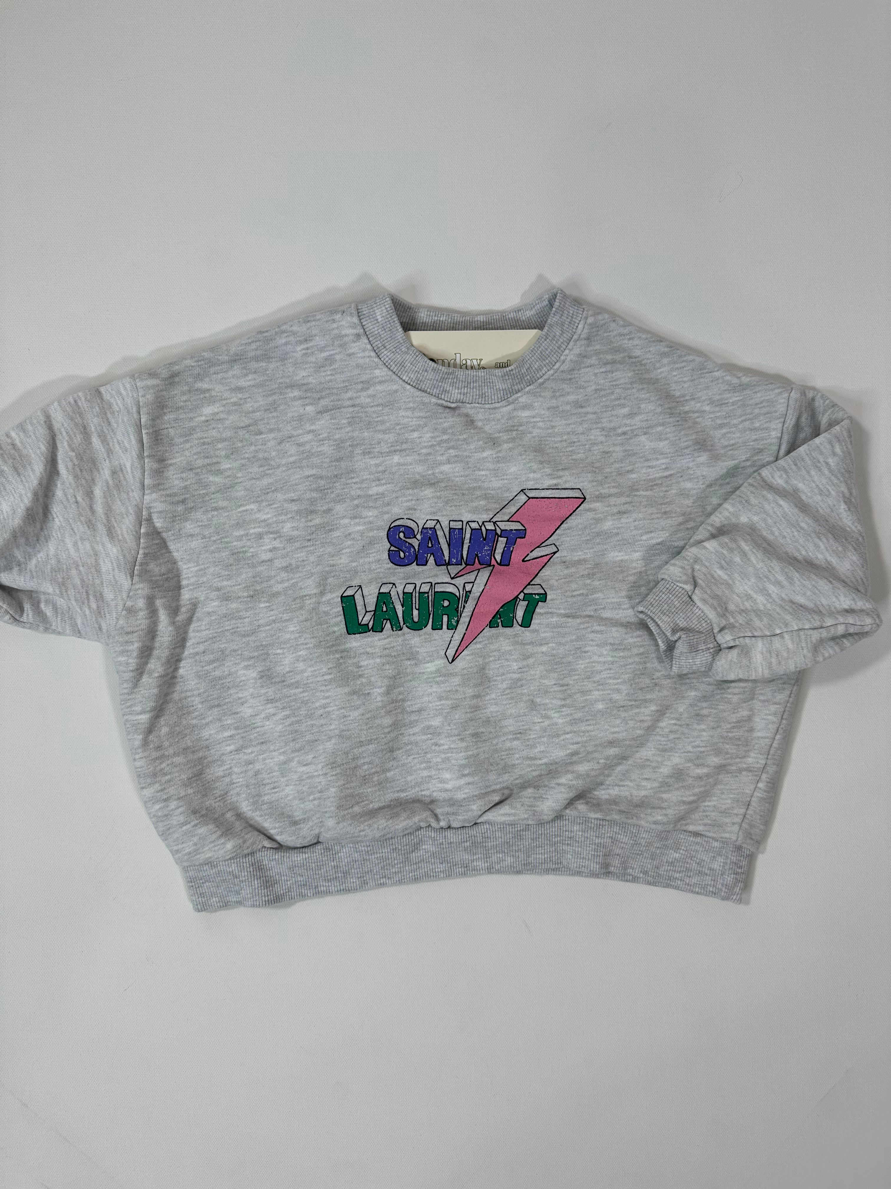St Laurent Mock Sweatshirt