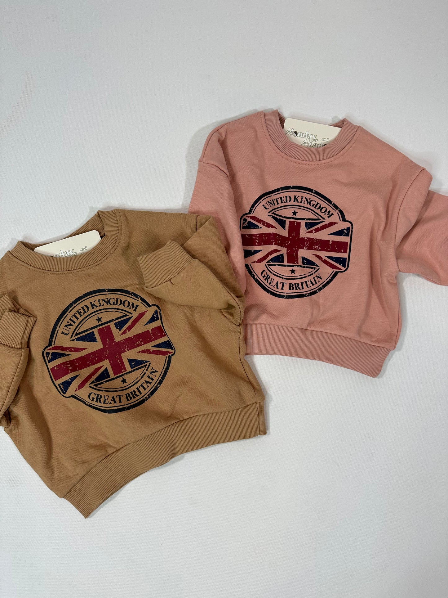 United Kingdom Vintage Look Sweatshirt