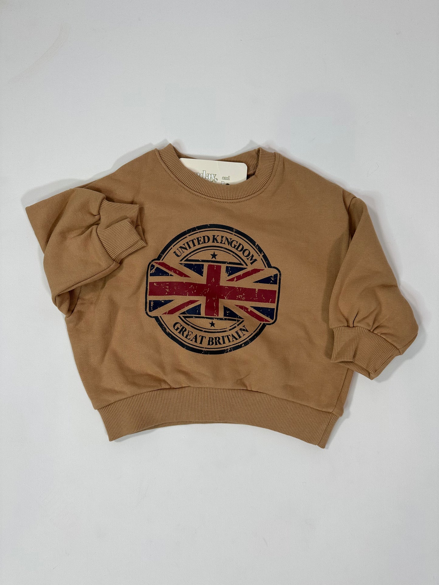 United Kingdom Vintage Look Sweatshirt