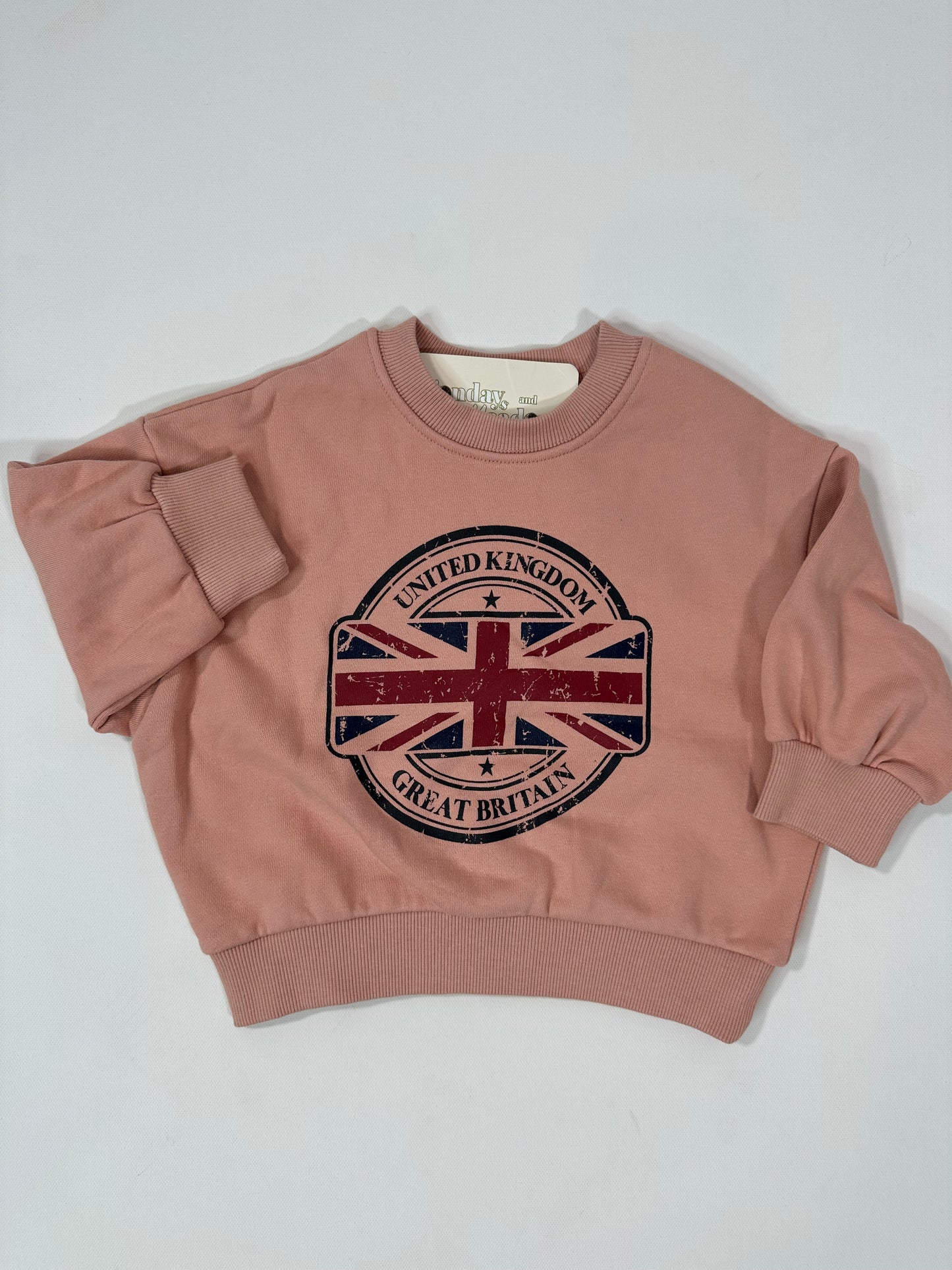 United Kingdom Vintage Look Sweatshirt