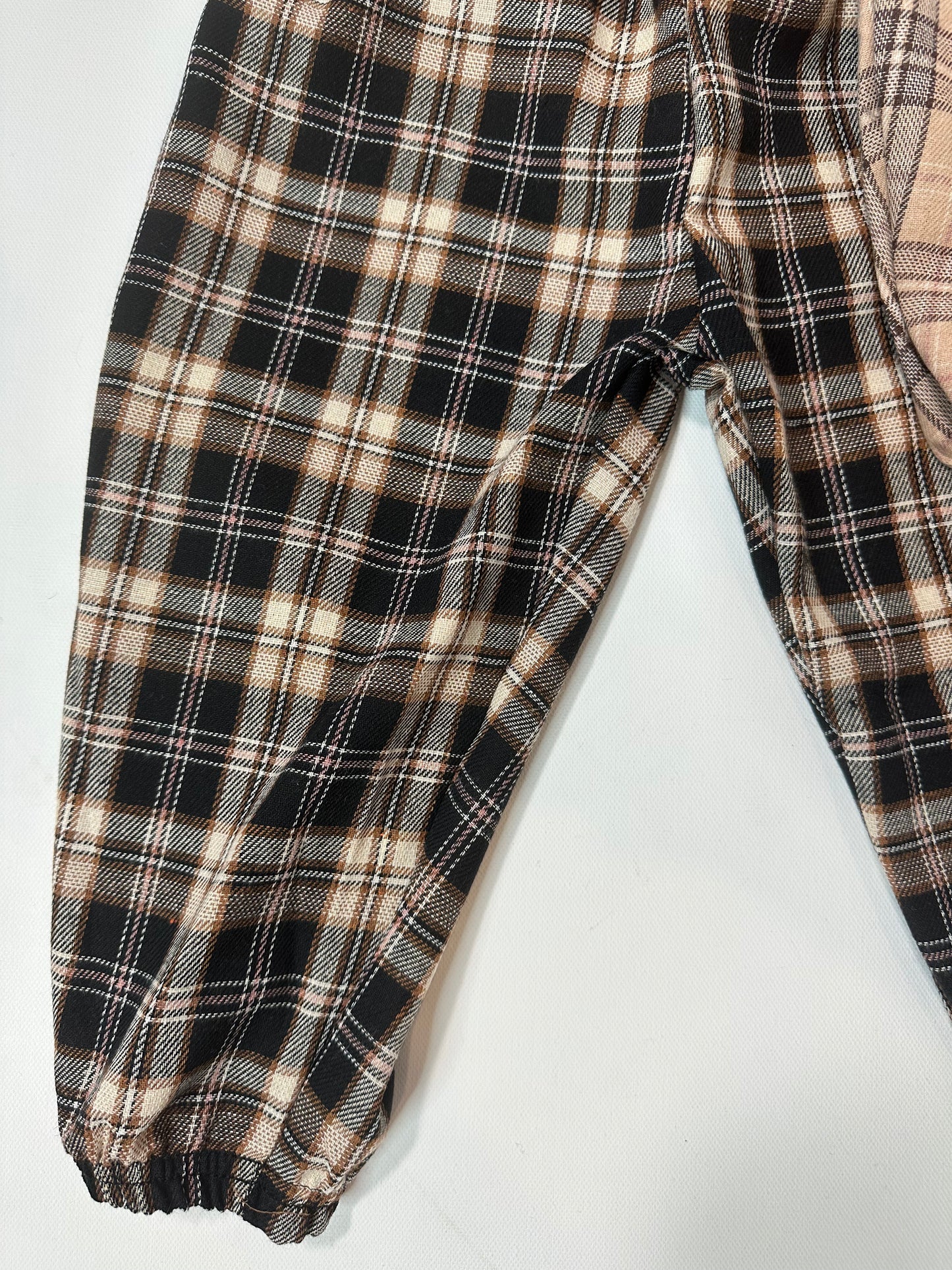 Plaid Lightweight Joggers