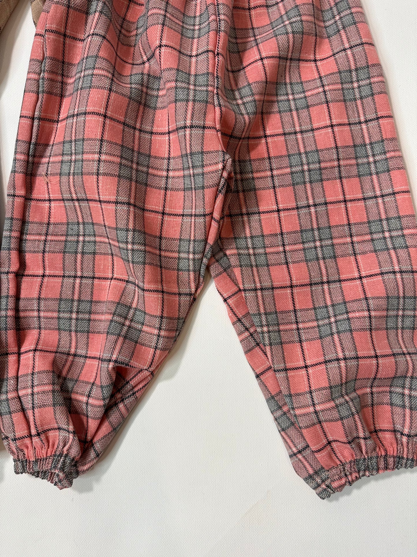 Plaid Lightweight Joggers