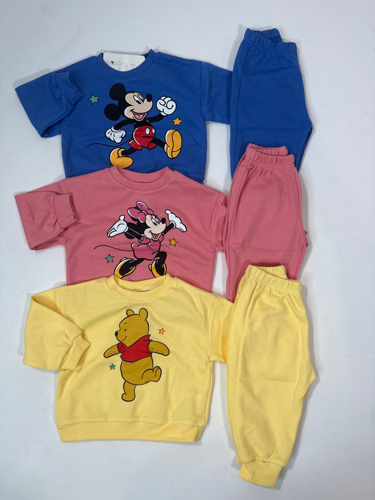 Mickey Minnie Pooh Basic Sets