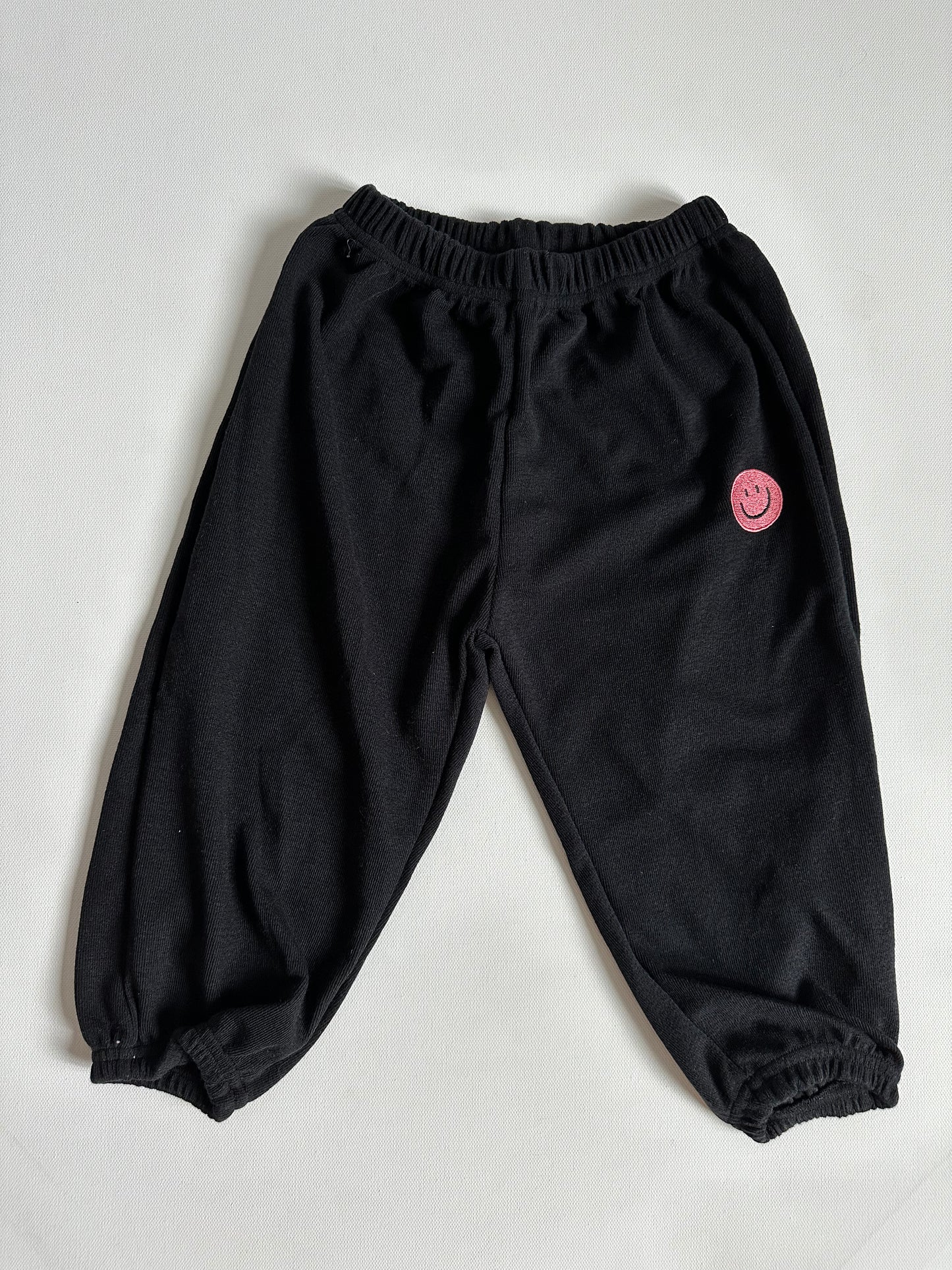 Smiley Patch Lightweight Jogger Pants