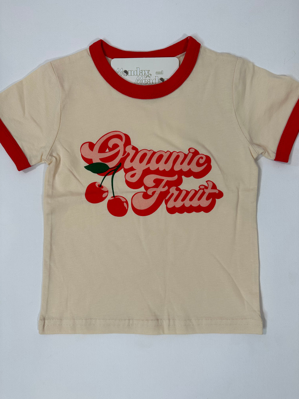 Organic Fruit Cherry Tshirt