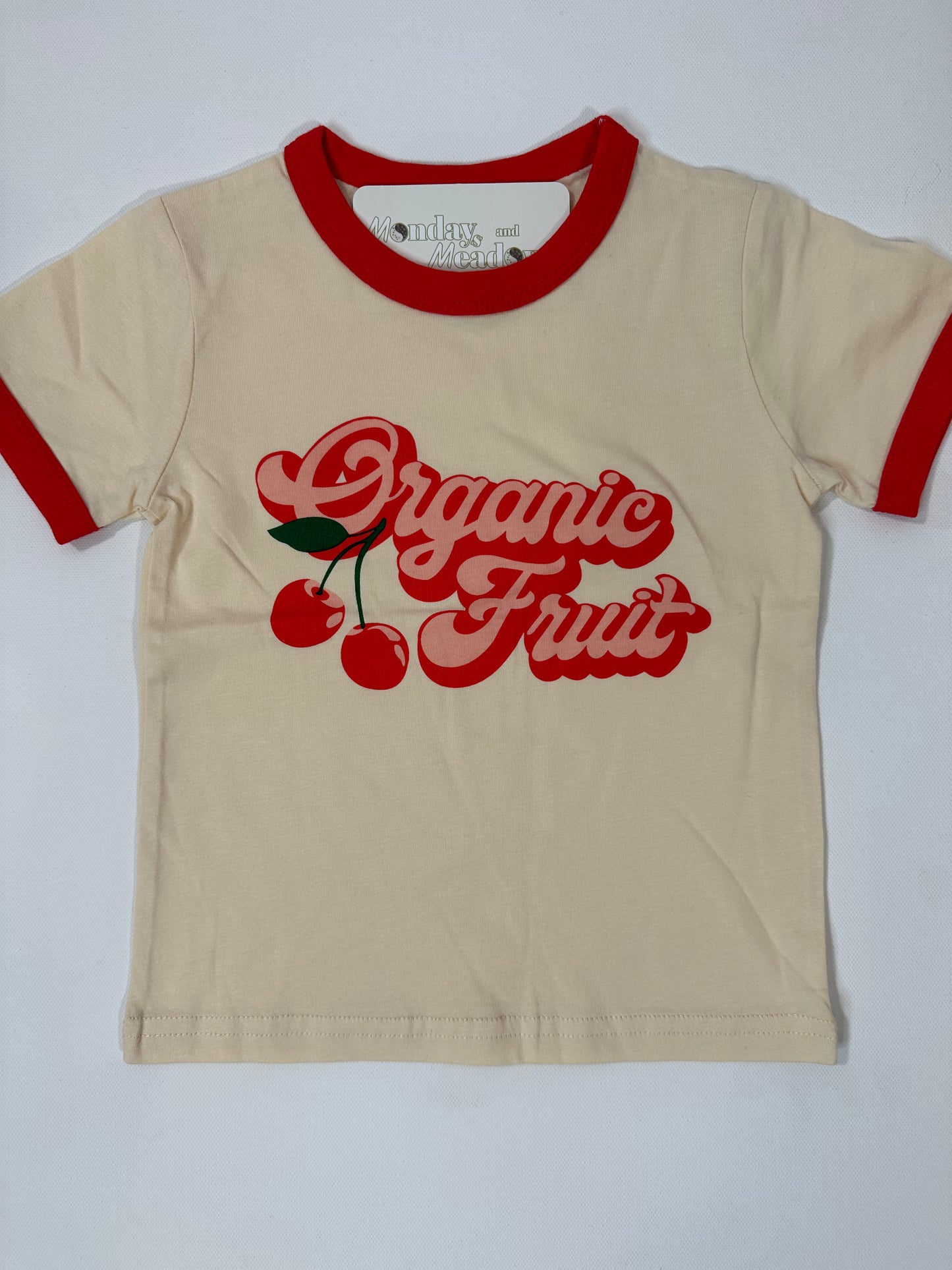 Organic Fruit Cherry Tshirt