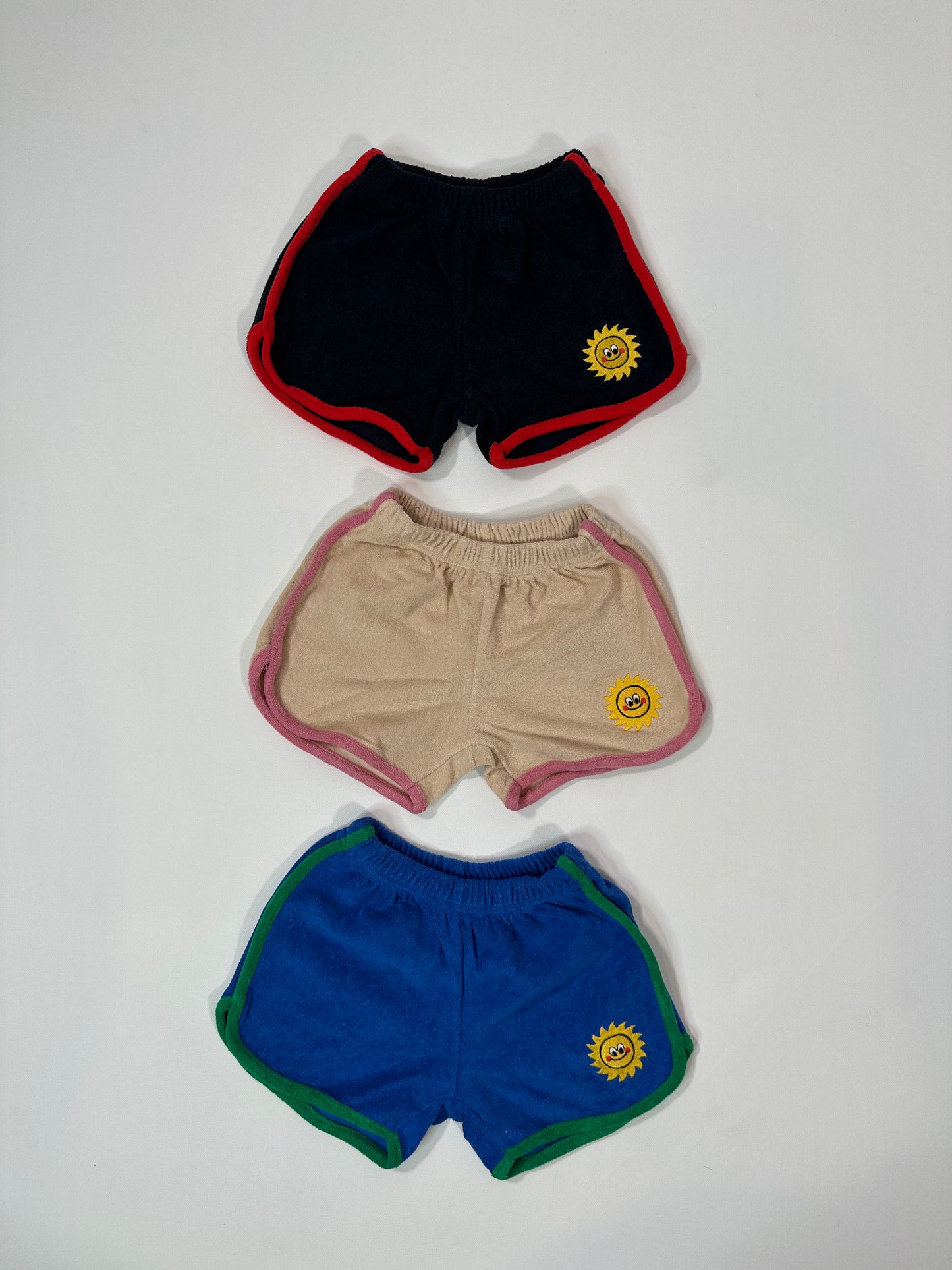 Terry Smiley Sun Track Shorts