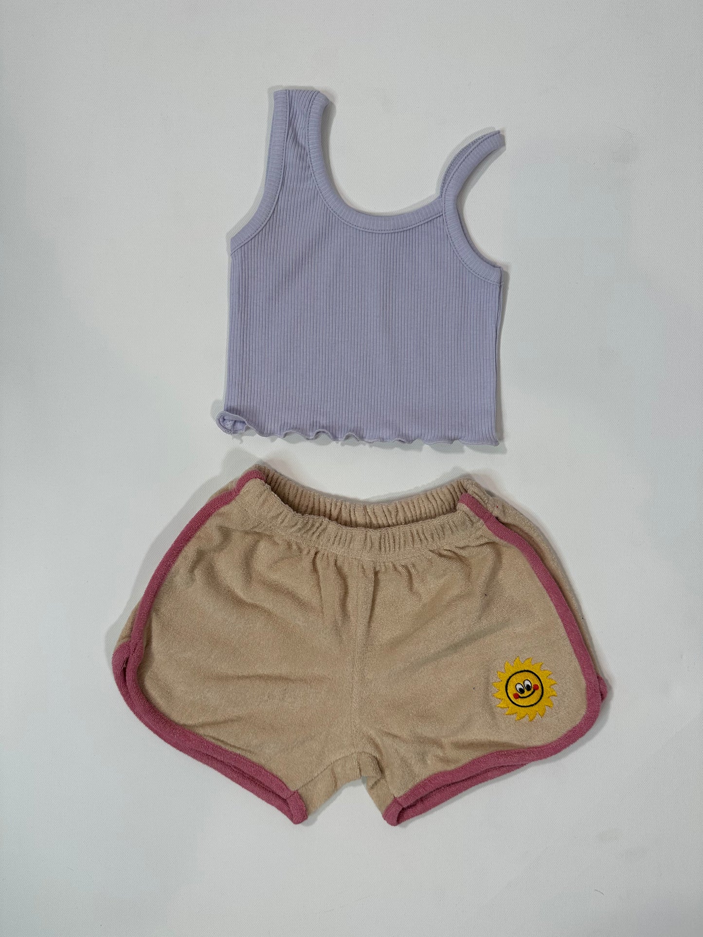 Terry Smiley Sun Track Shorts