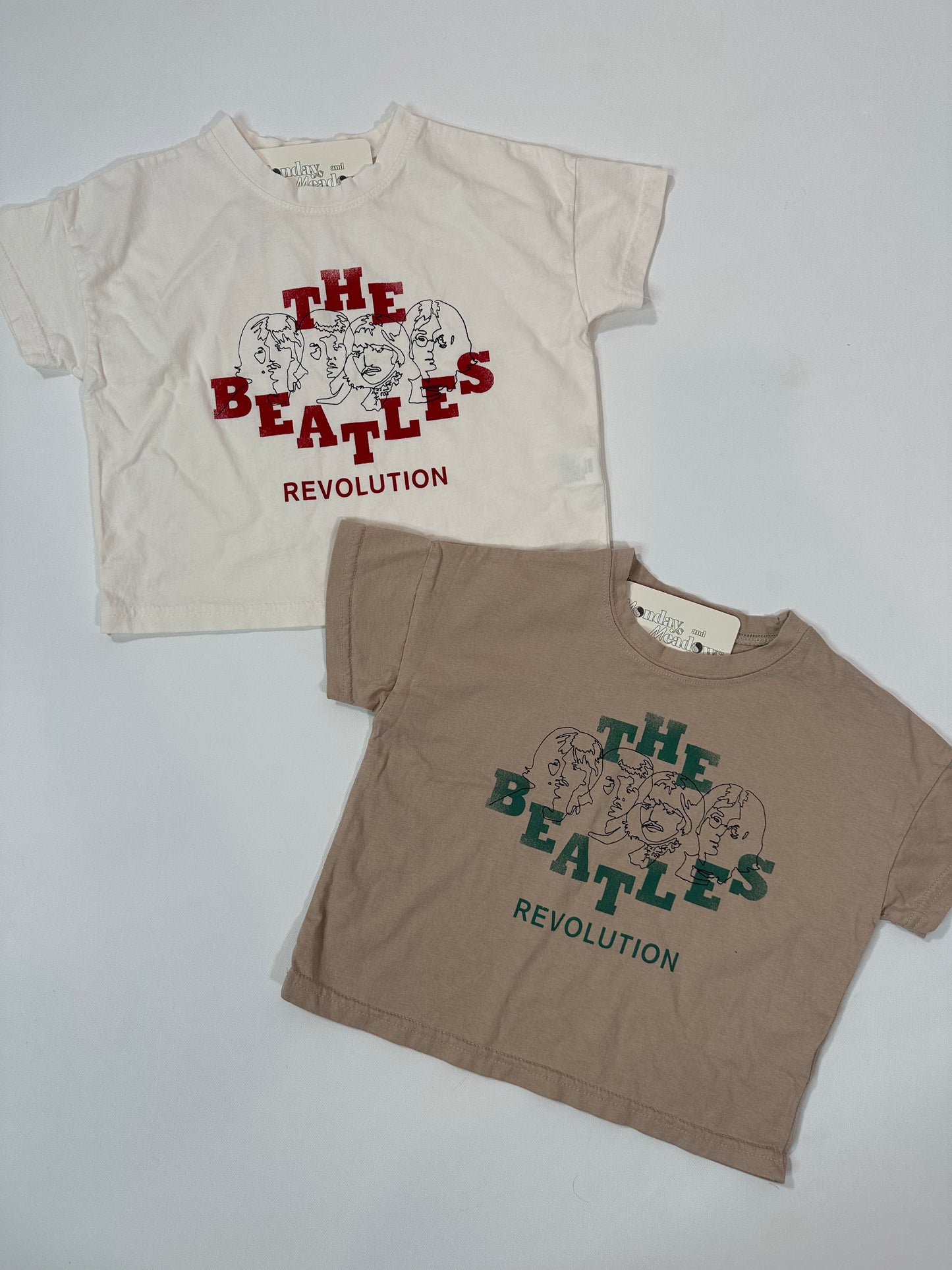 The Beatles Revolution Boxy Tshirt