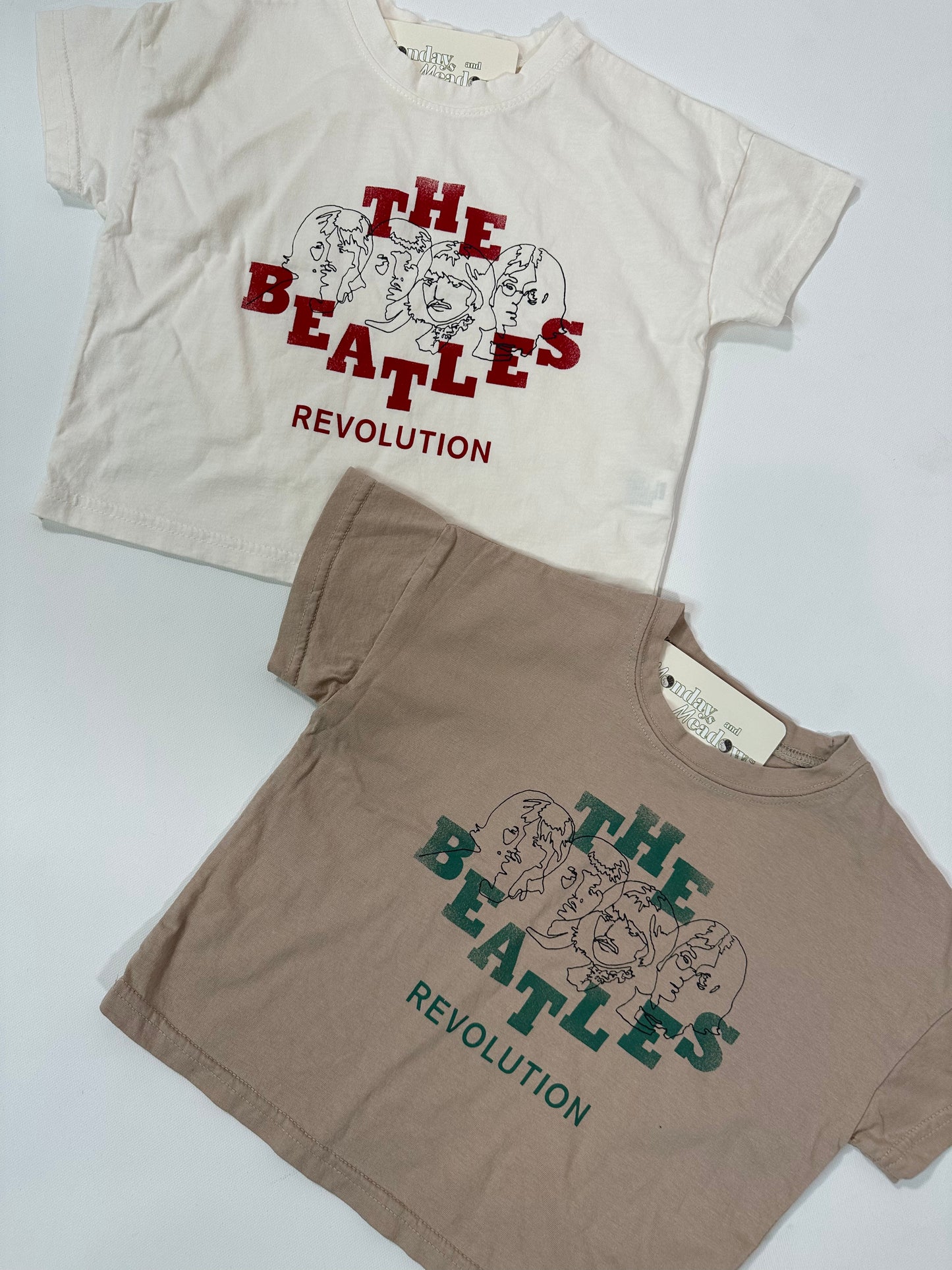 The Beatles Revolution Boxy Tshirt