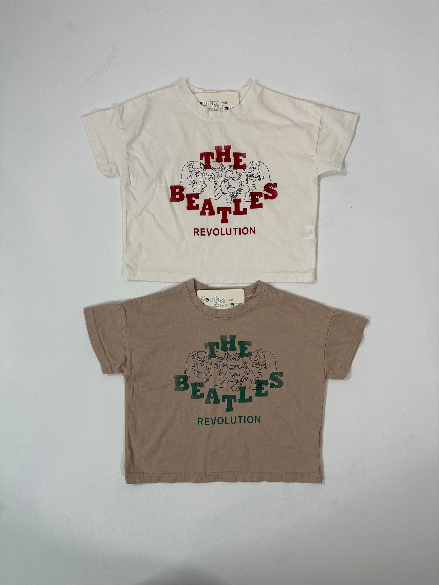 The Beatles Revolution Boxy Tshirt