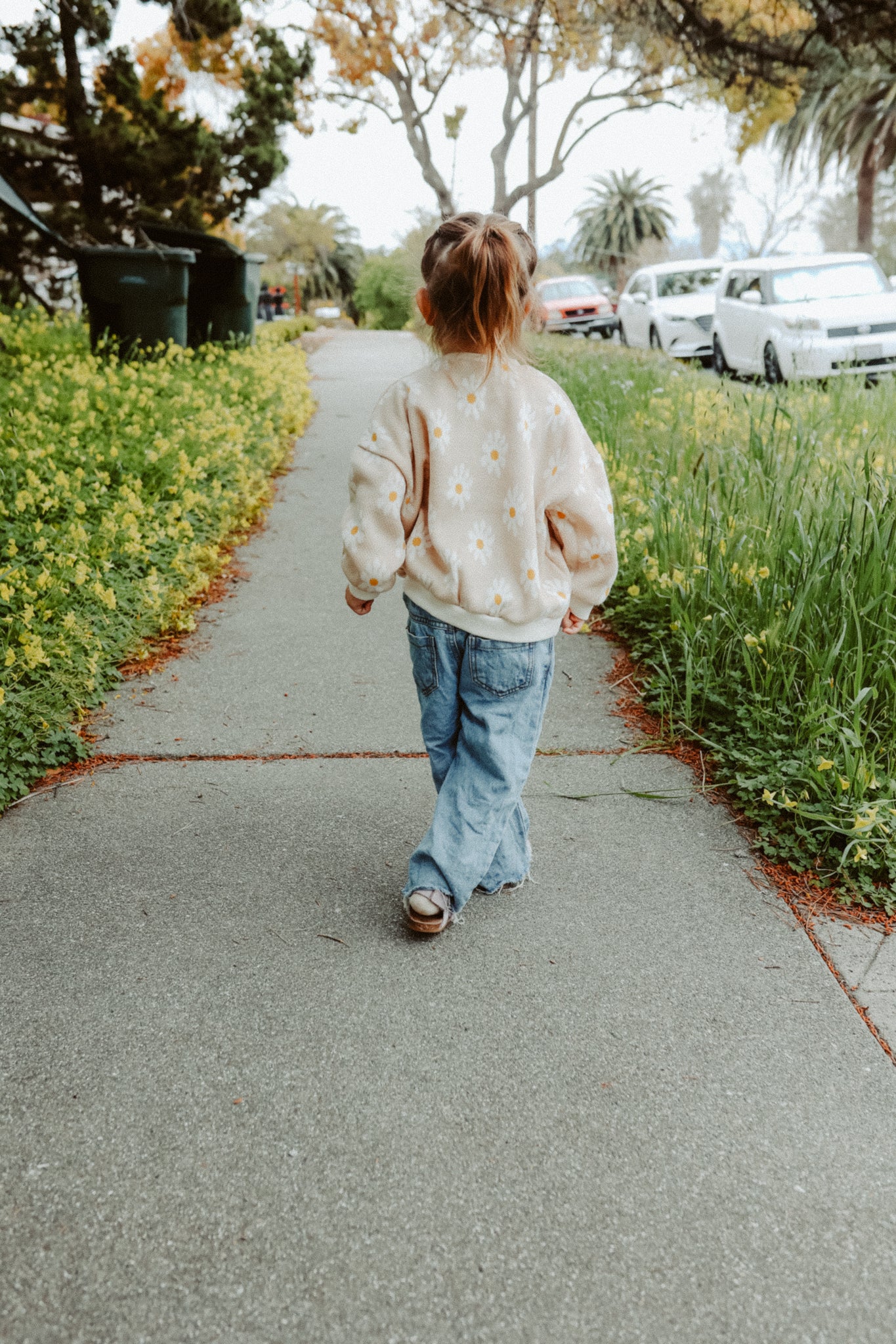 Daisy Knit TODDLER Sweatshirt