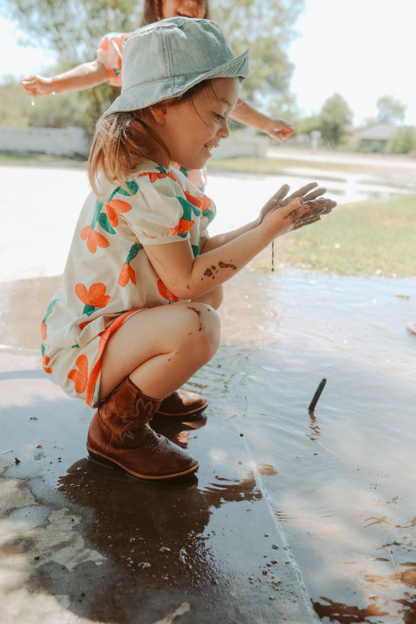 Tulip Floral Tee and Shorts Set