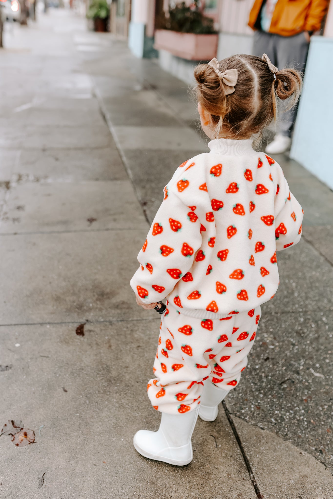 Fleece Strawberry and Floral Sets