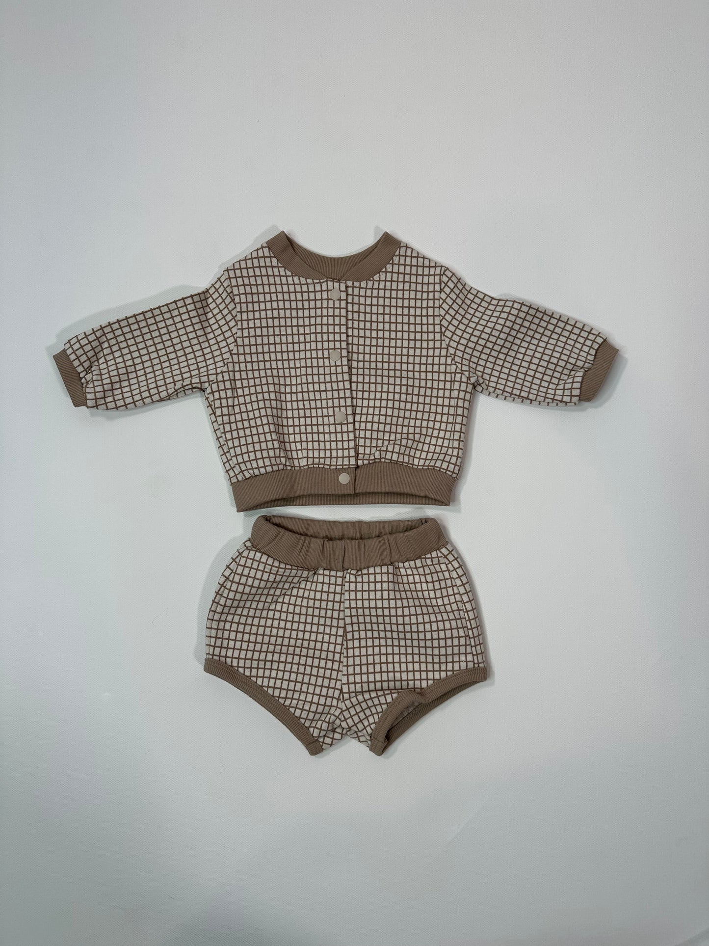 Gingham Checker 2 Piece Set