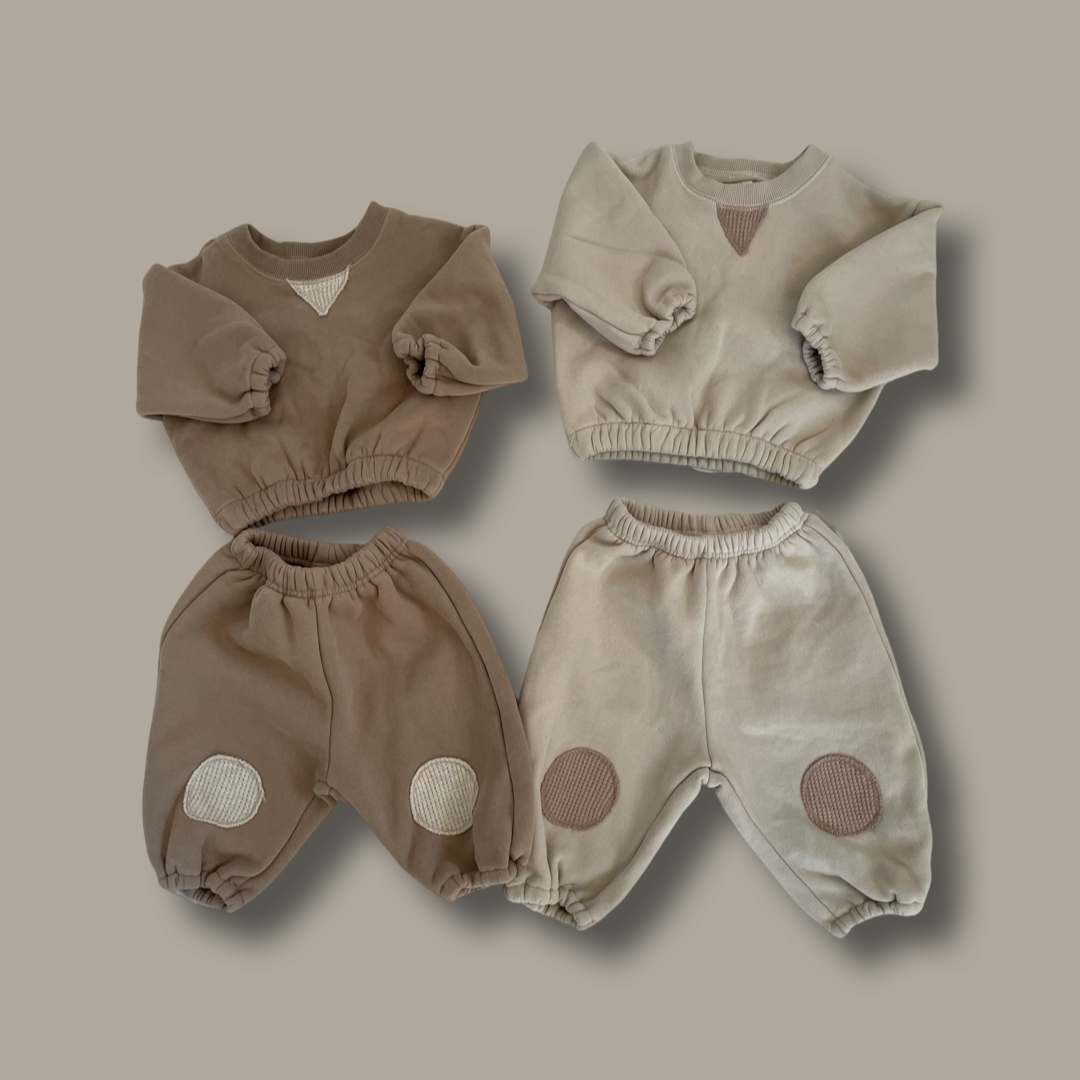 Neutral Knee Patch Jogger Set