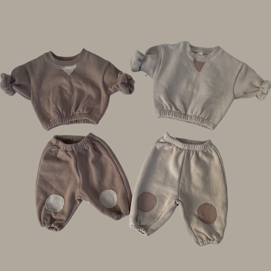 Neutral Knee Patch Jogger Set