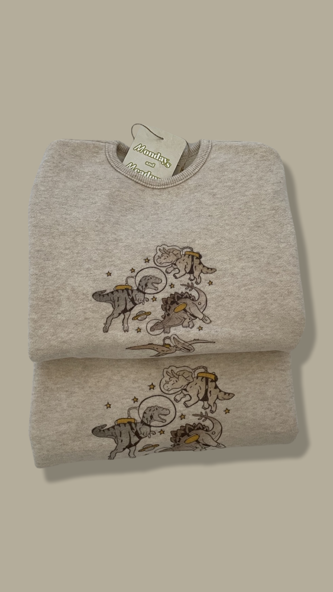 Dinos in Space Sweatshirt